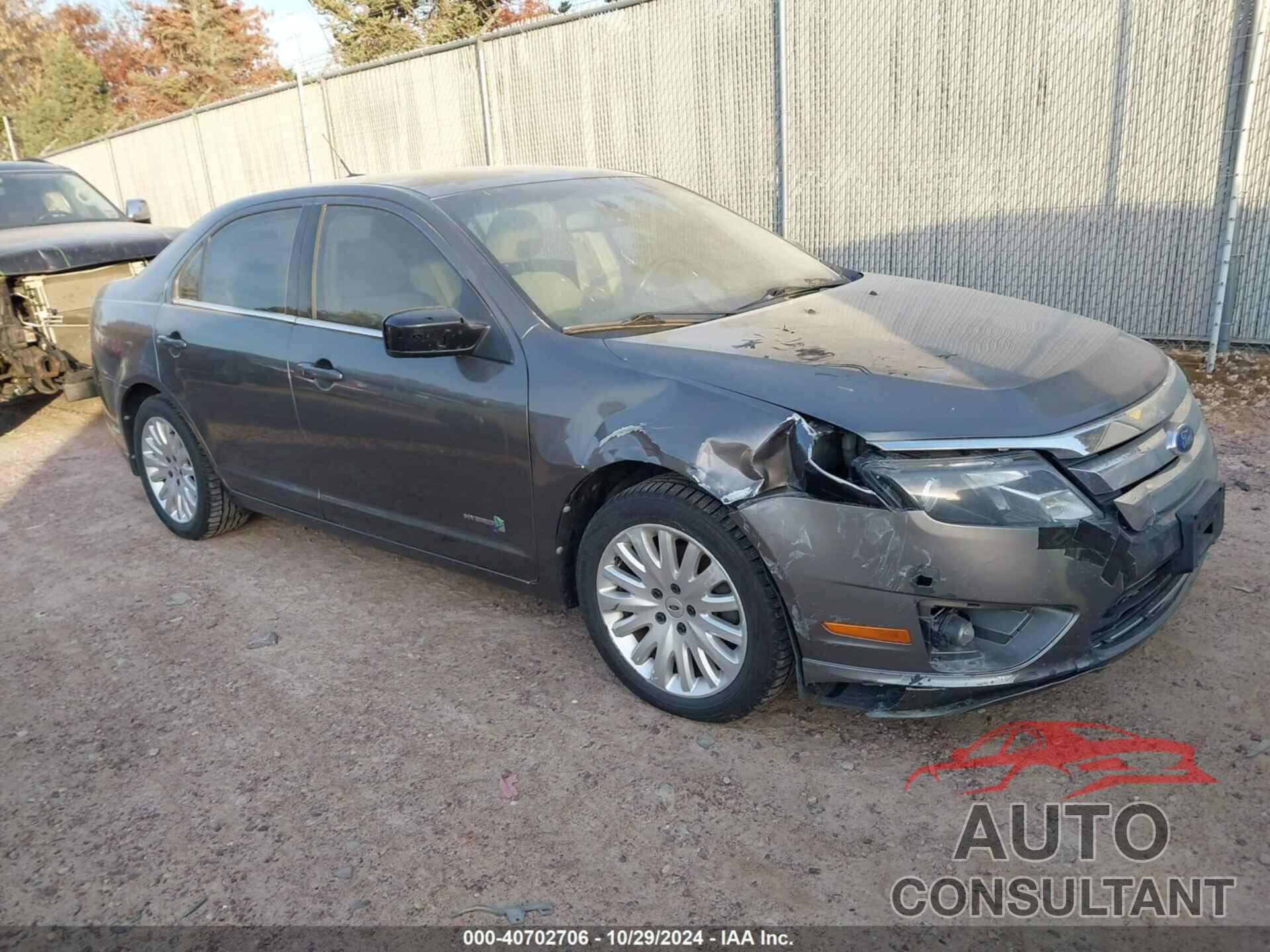 FORD FUSION HYBRID 2011 - 3FADP0L36BR282236