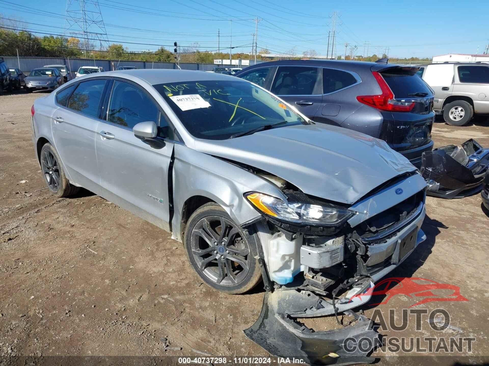 FORD FUSION HYBRID 2018 - 3FA6P0LUXJR116902