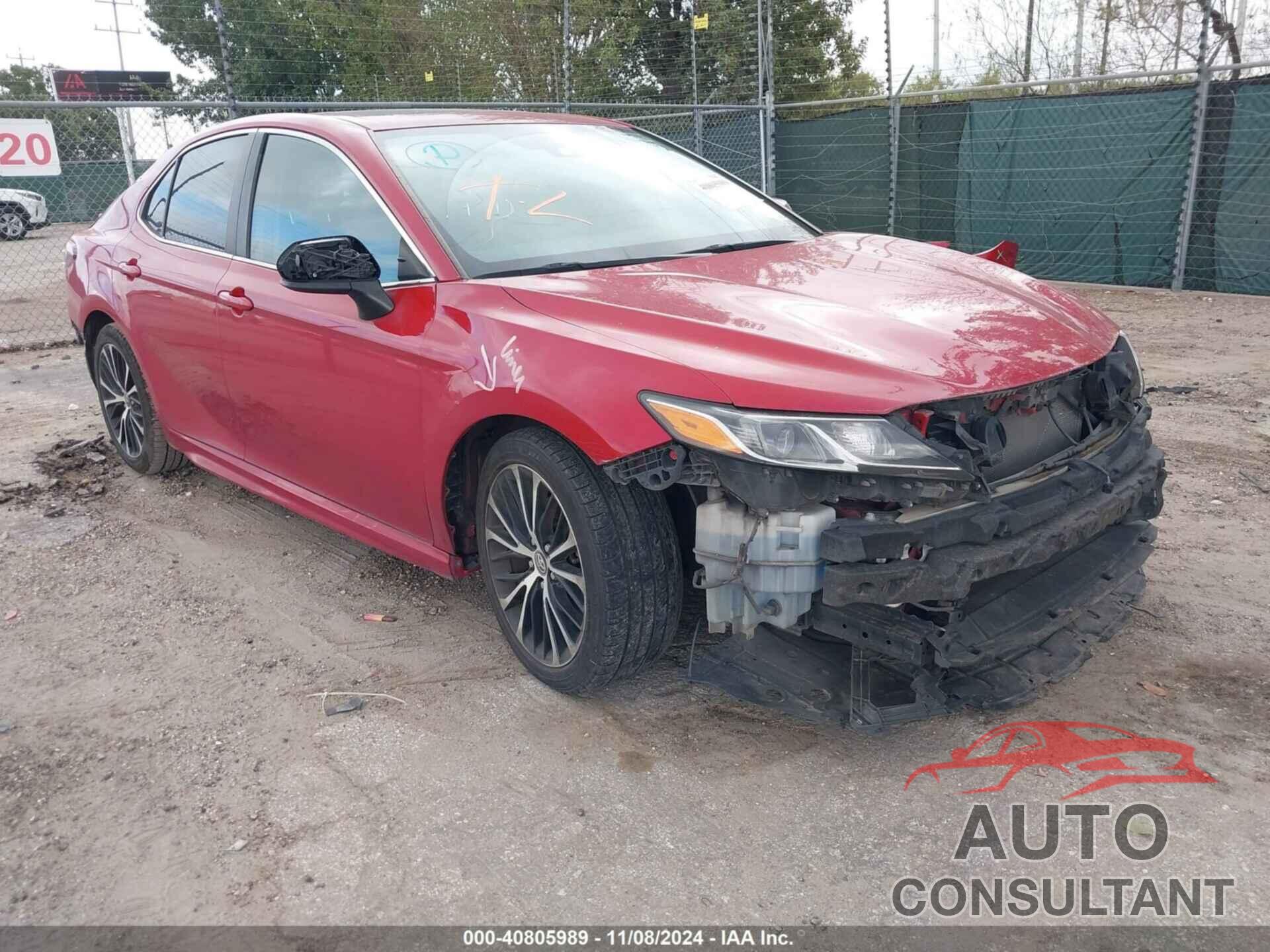 TOYOTA CAMRY 2019 - 4T1B11HK3KU181443