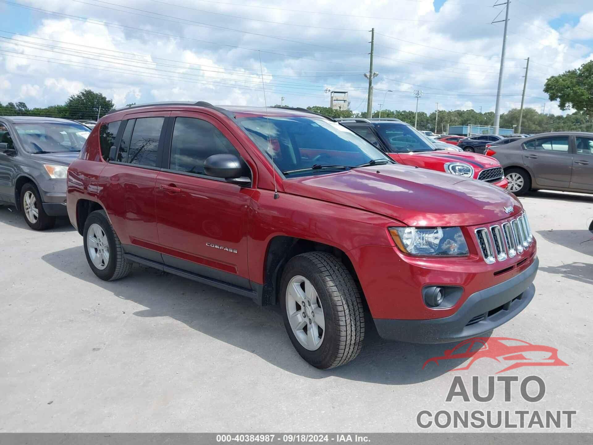 JEEP COMPASS 2016 - 1C4NJCBB5GD774945