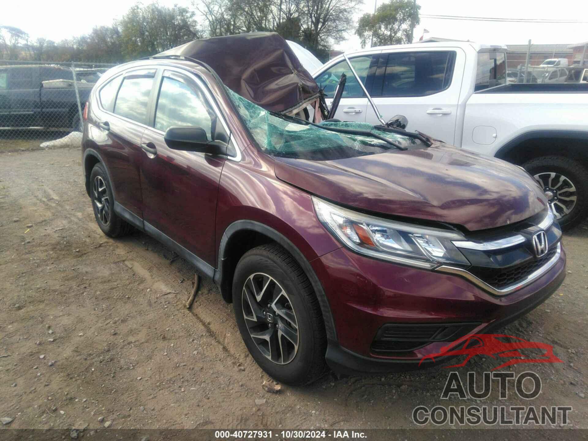 HONDA CR-V 2016 - 5J6RM4H48GL127821