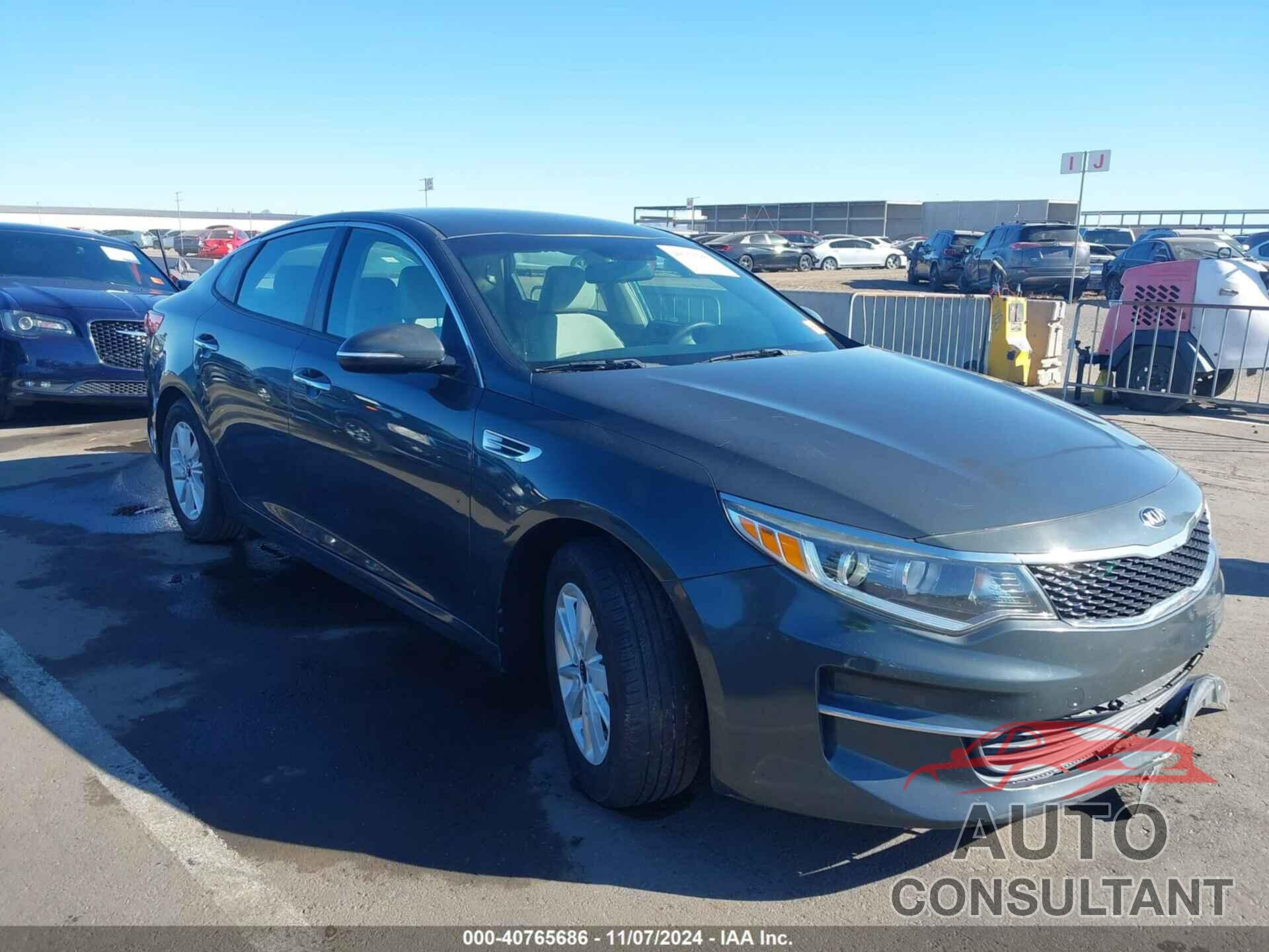 KIA OPTIMA 2016 - KNAGT4L37G5084900