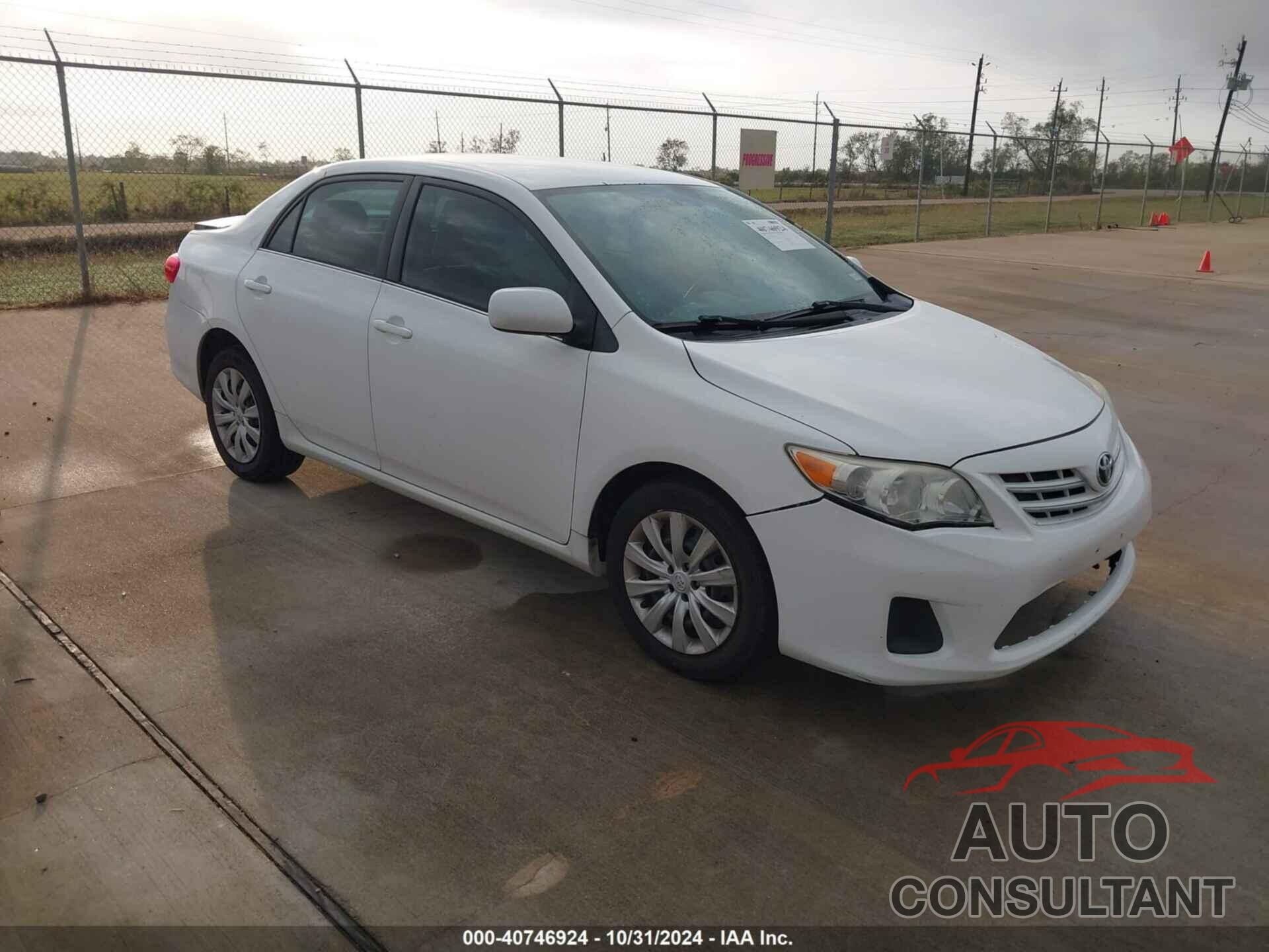 TOYOTA COROLLA 2013 - 5YFBU4EE2DP203024