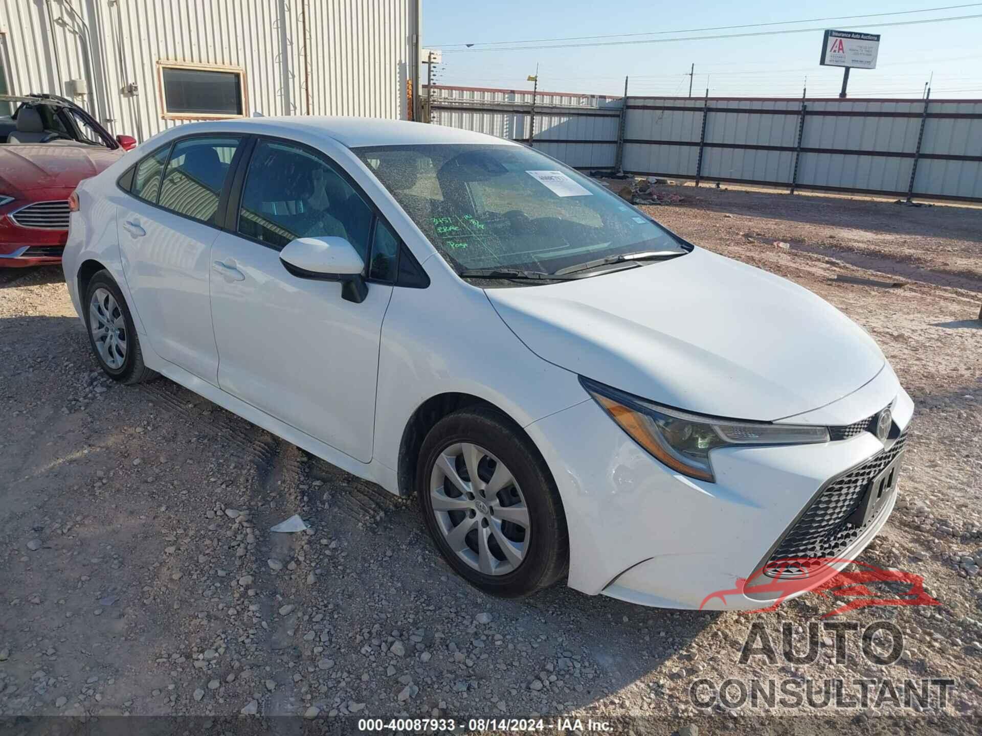 TOYOTA COROLLA 2022 - 5YFEPMAE4NP368987
