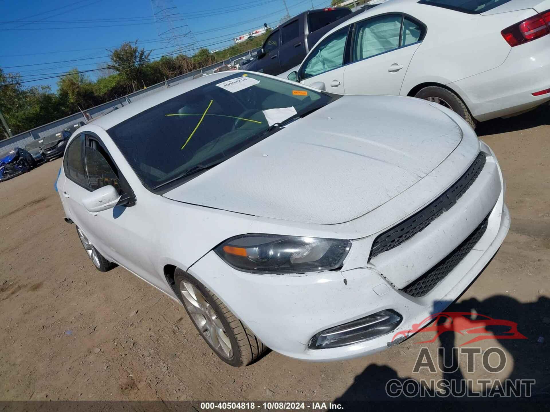 DODGE DART 2016 - 1C3CDFBB2GD667694