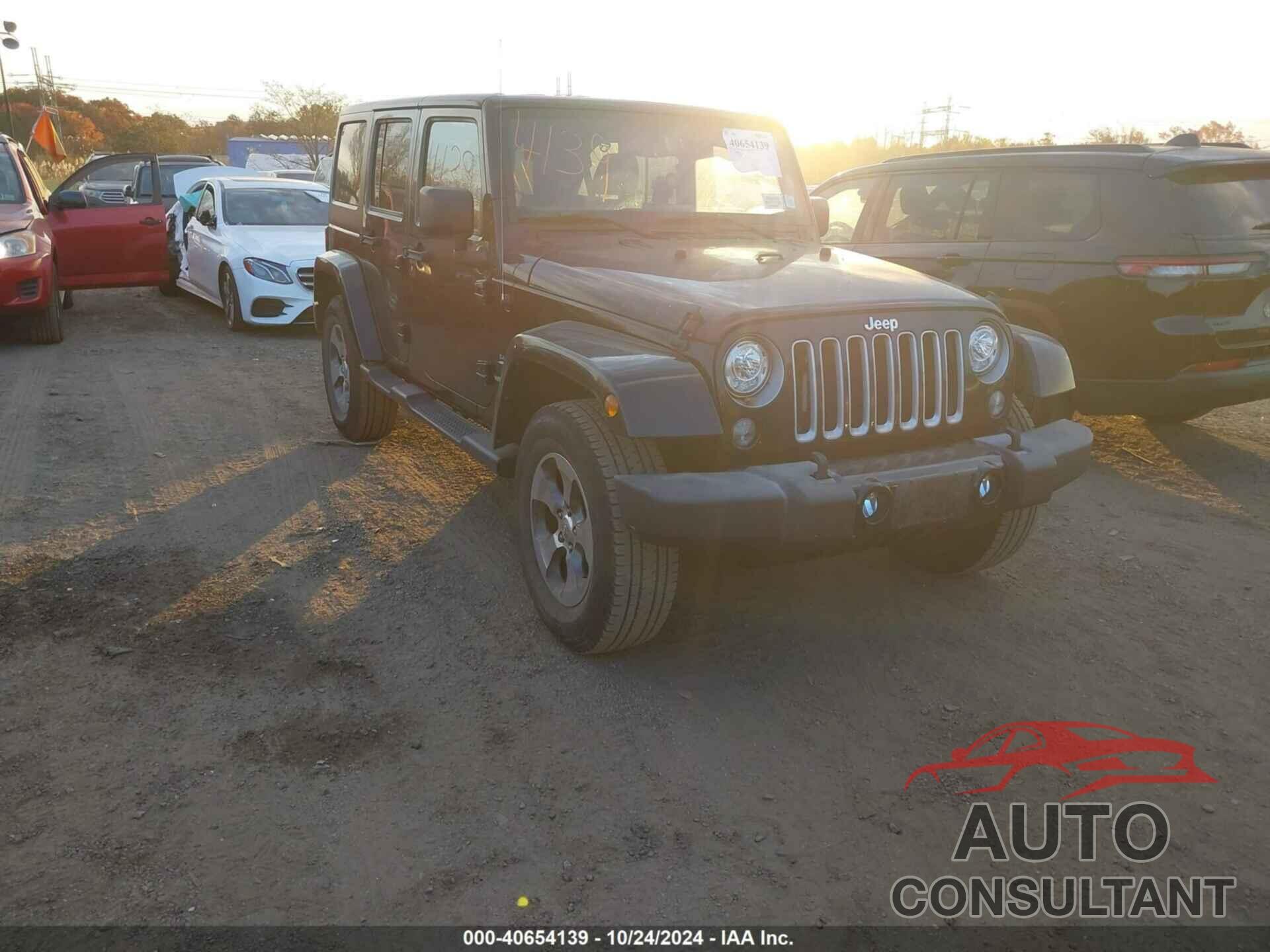 JEEP WRANGLER UNLIMITED 2017 - 1C4HJWEG4HL609658