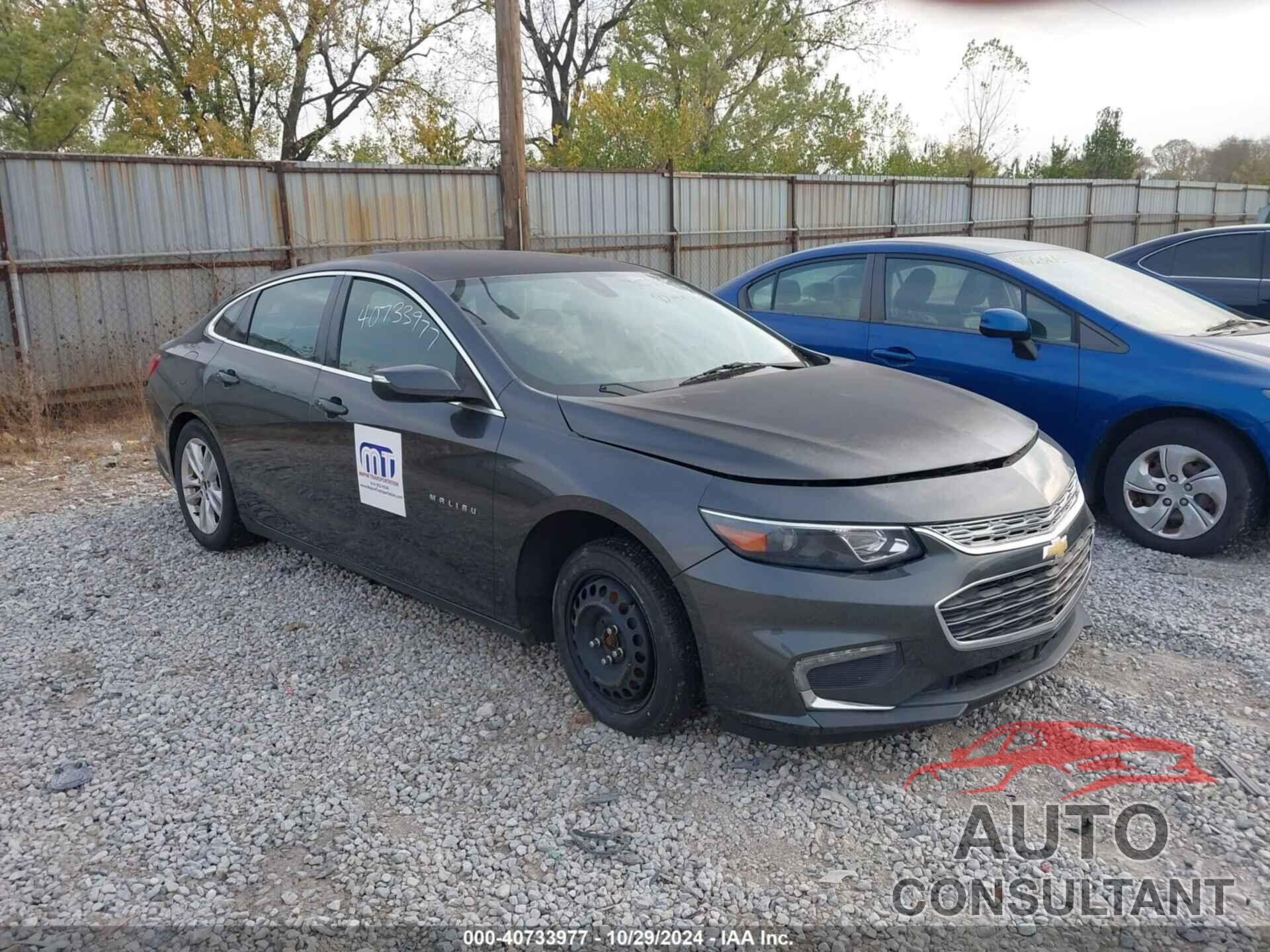 CHEVROLET MALIBU 2016 - 1G1ZE5ST3GF243847