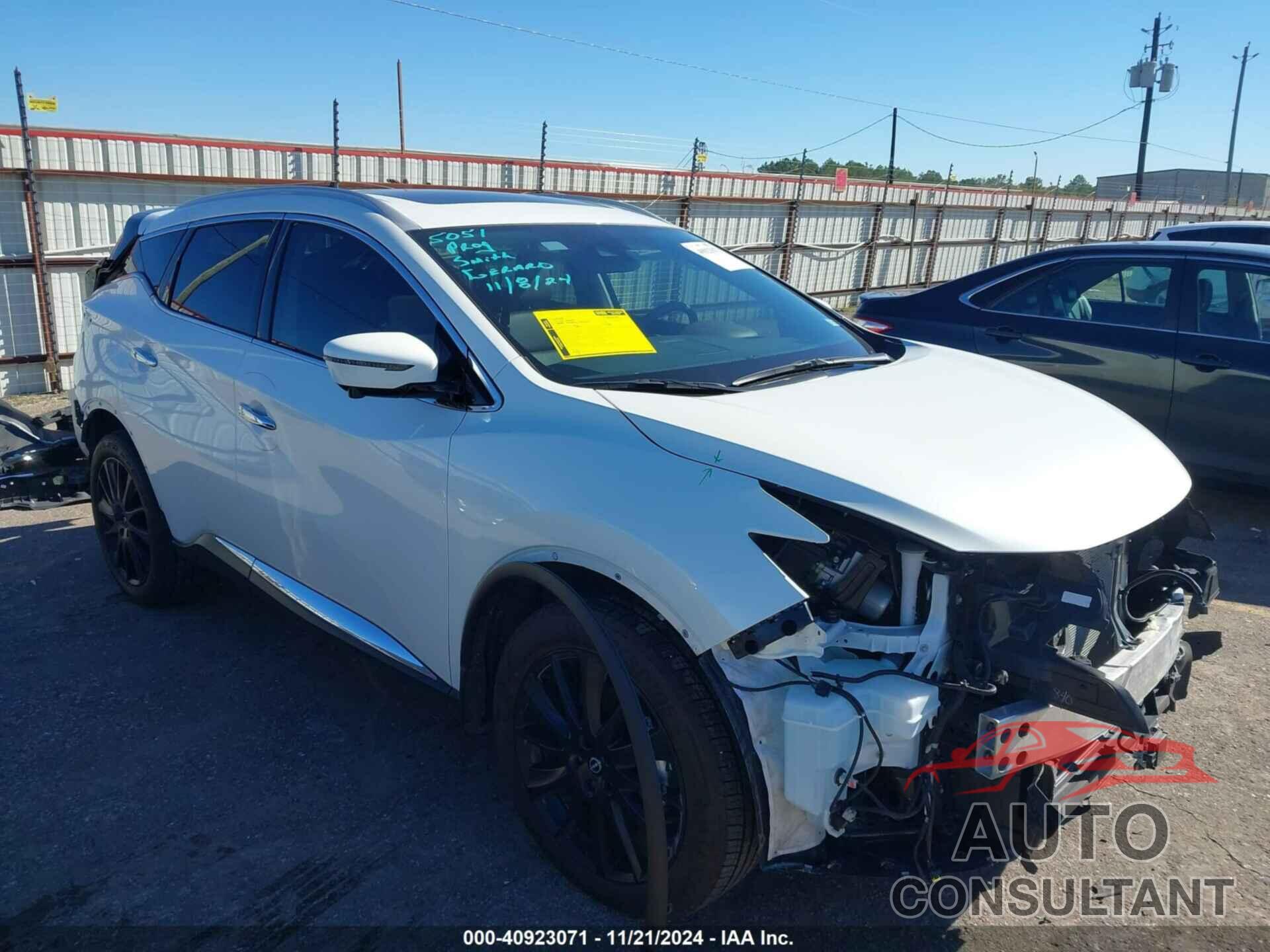 NISSAN MURANO 2023 - 5N1AZ2DJ6PC118700