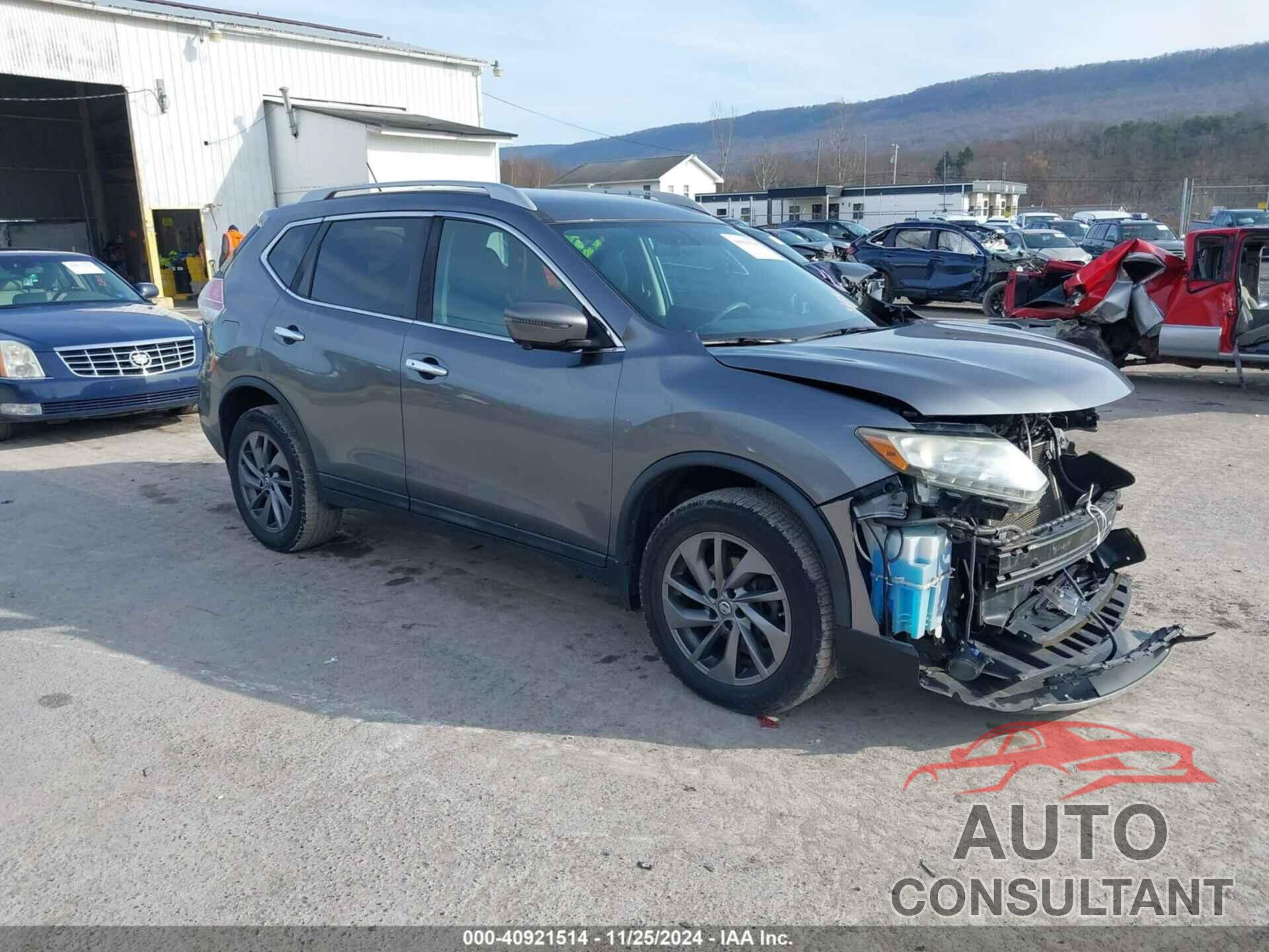 NISSAN ROGUE 2016 - 5N1AT2MV5GC758305