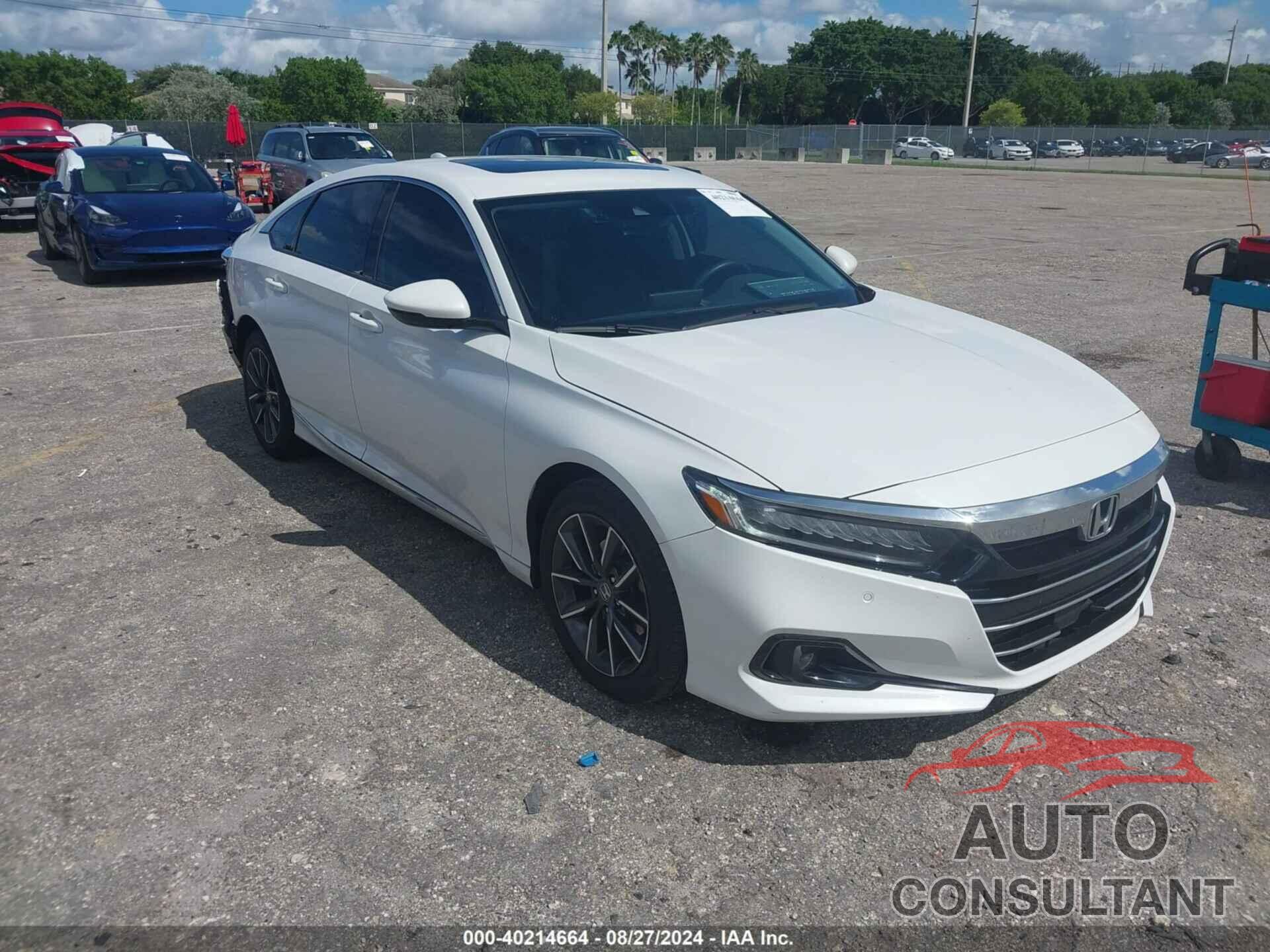 HONDA ACCORD 2021 - 1HGCV1F54MA095526