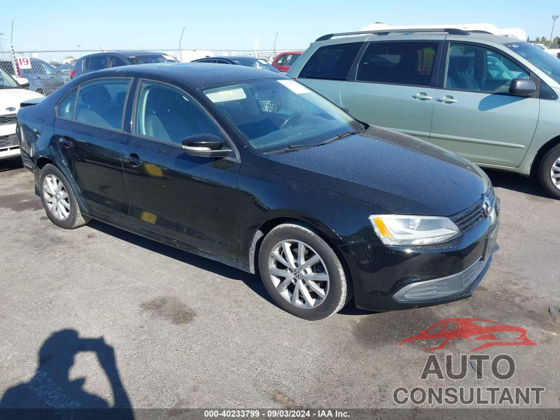VOLKSWAGEN JETTA 2012 - 3VWDP7AJ0CM418800