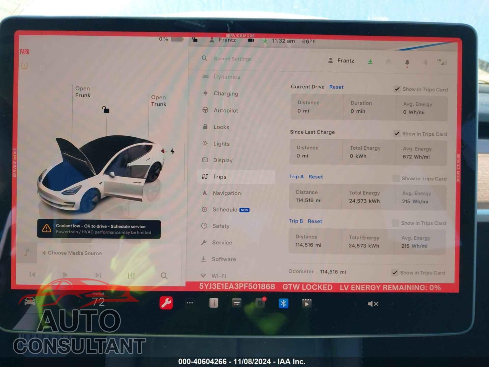 TESLA MODEL 3 2023 - 5YJ3E1EA3PF501868