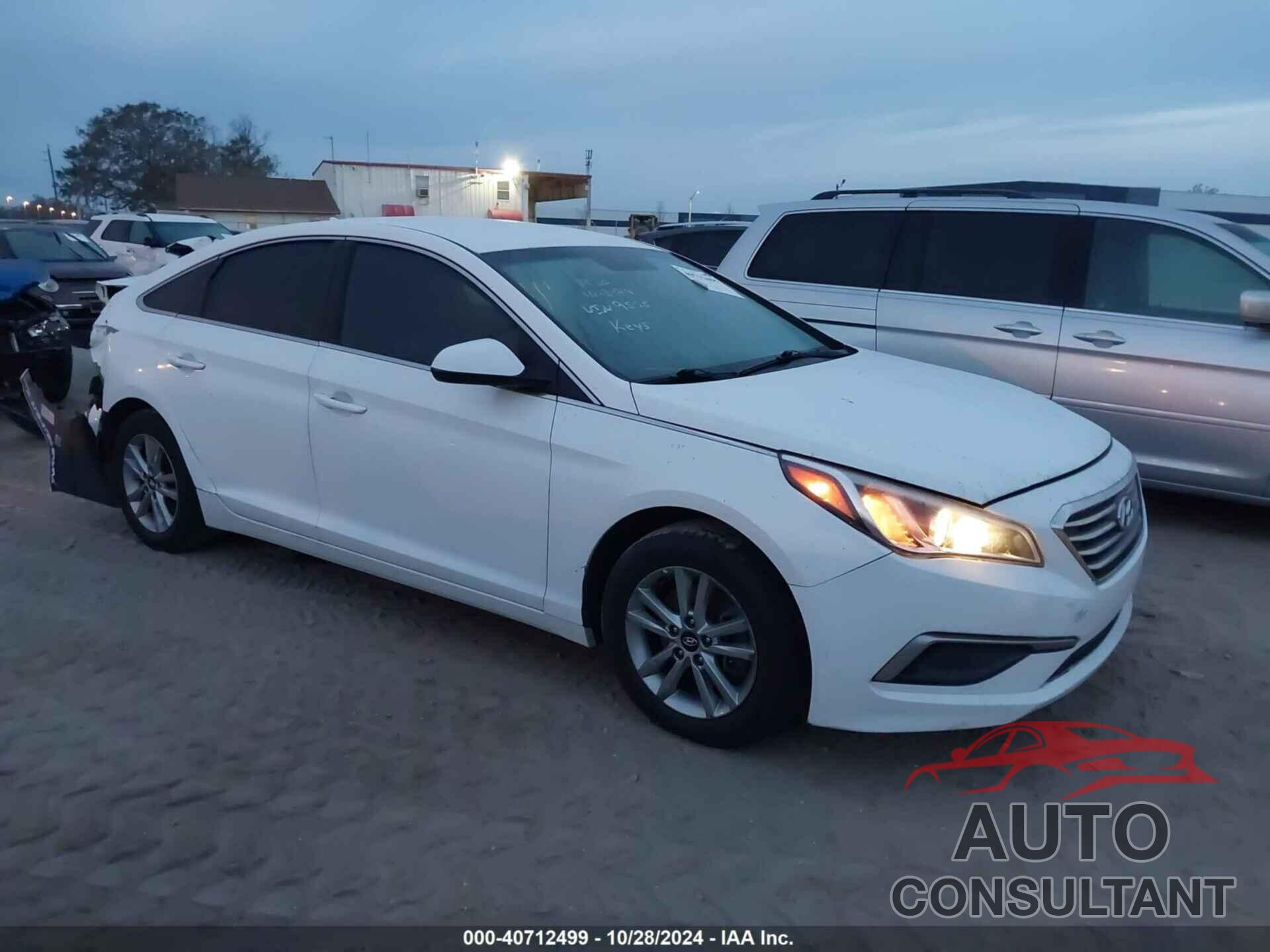 HYUNDAI SONATA 2017 - 5NPE24AF4HH489575