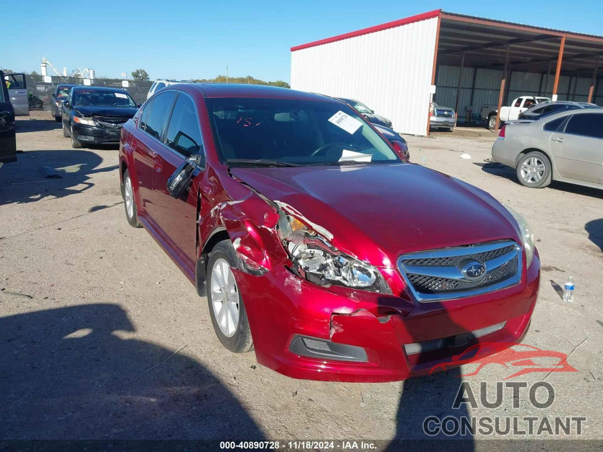 SUBARU LEGACY 2010 - 4S3BMBG64A3219059