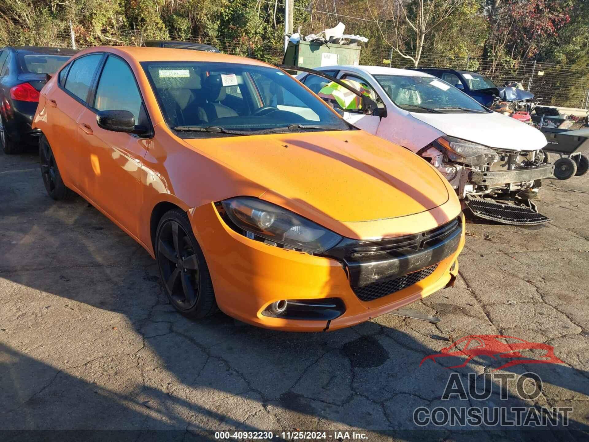 DODGE DART 2014 - 1C3CDFBB4ED791804