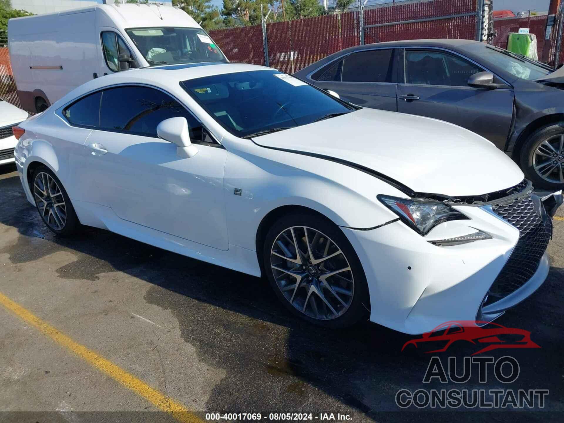 LEXUS RC 350 2016 - JTHHE5BC1G5012288