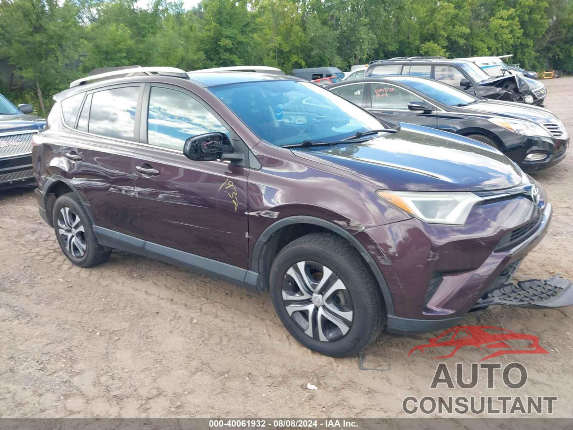 TOYOTA RAV4 2016 - 2T3ZFREV7GW286093