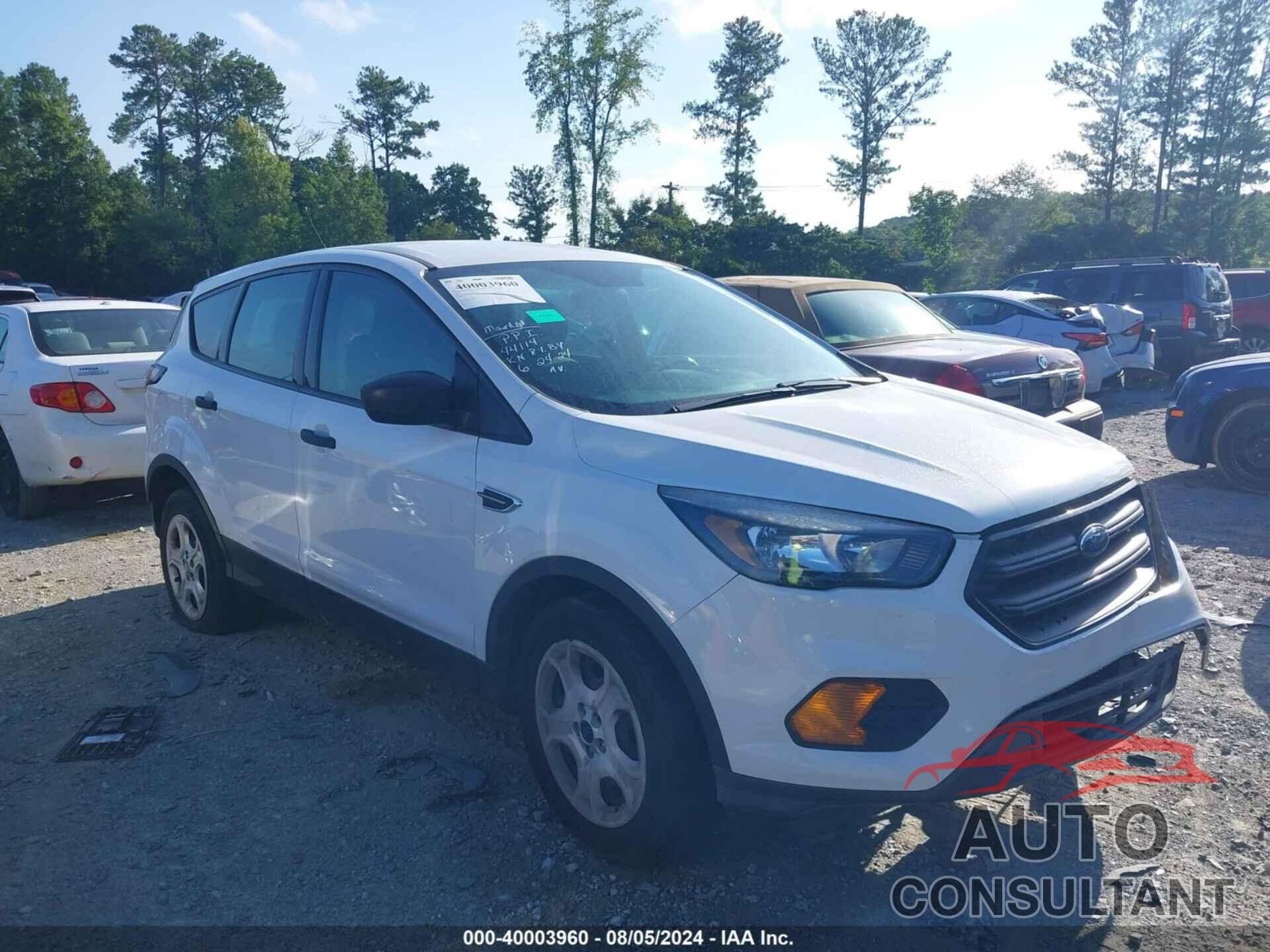 FORD ESCAPE 2018 - 1FMCU0F75JUC27048