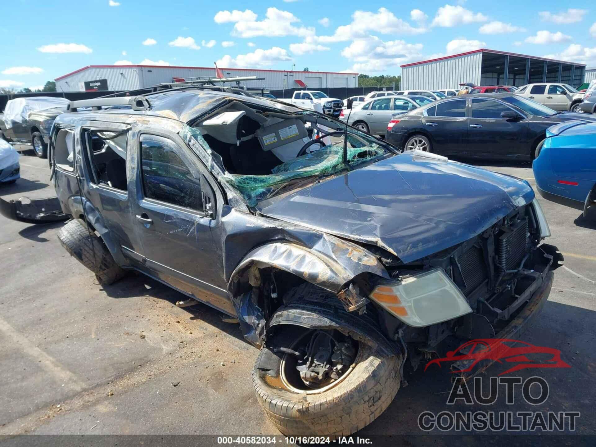 NISSAN PATHFINDER 2010 - 5N1AR1NN4AC626277