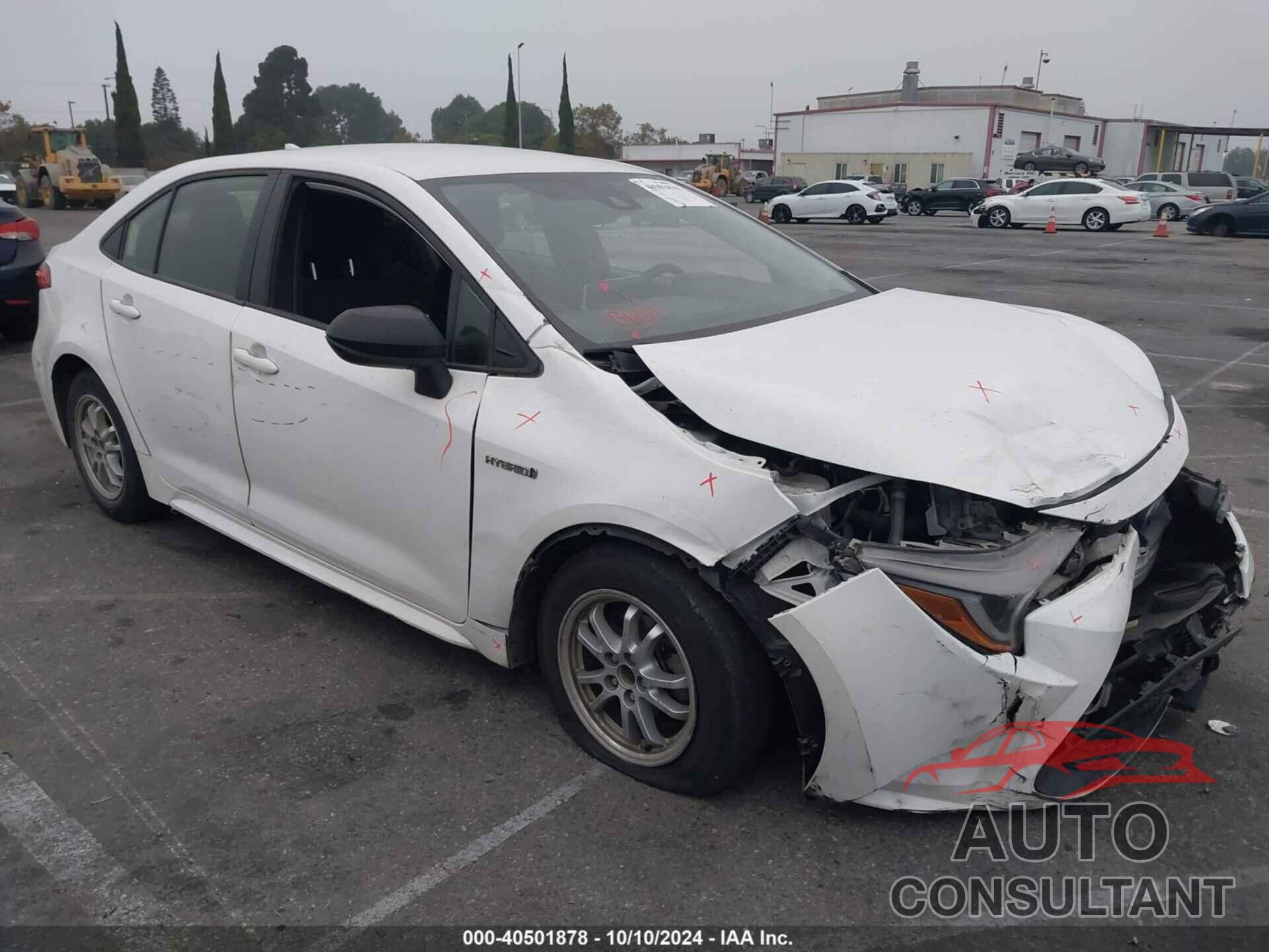 TOYOTA COROLLA 2021 - JTDEAMDE4MJ000115