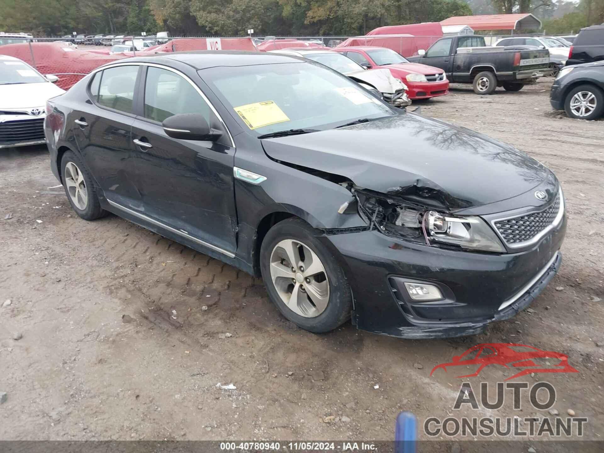 KIA OPTIMA HYBRID 2014 - KNAGM4AD1E5066771