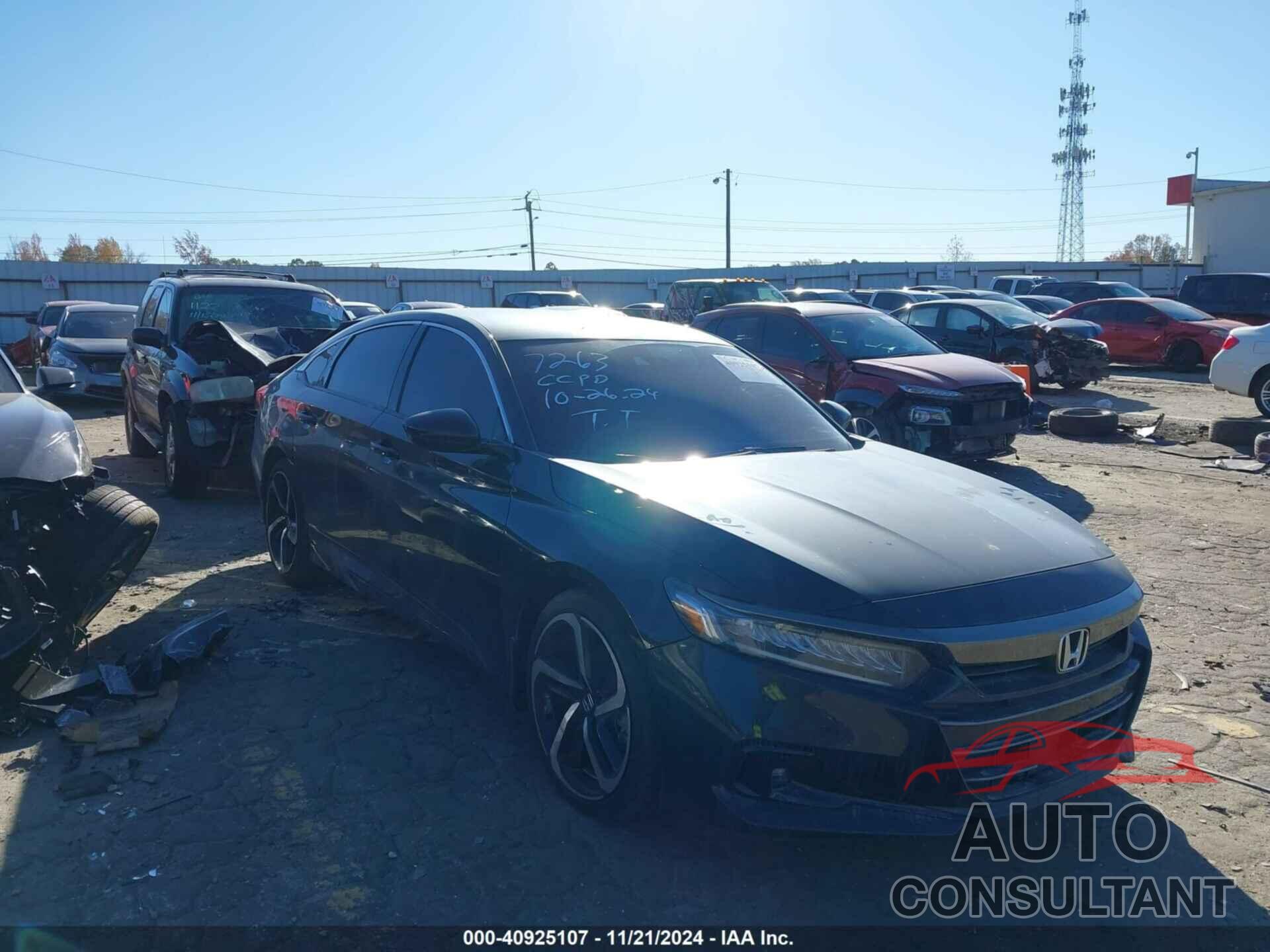 HONDA ACCORD 2022 - 1HGCV1F47NA097263