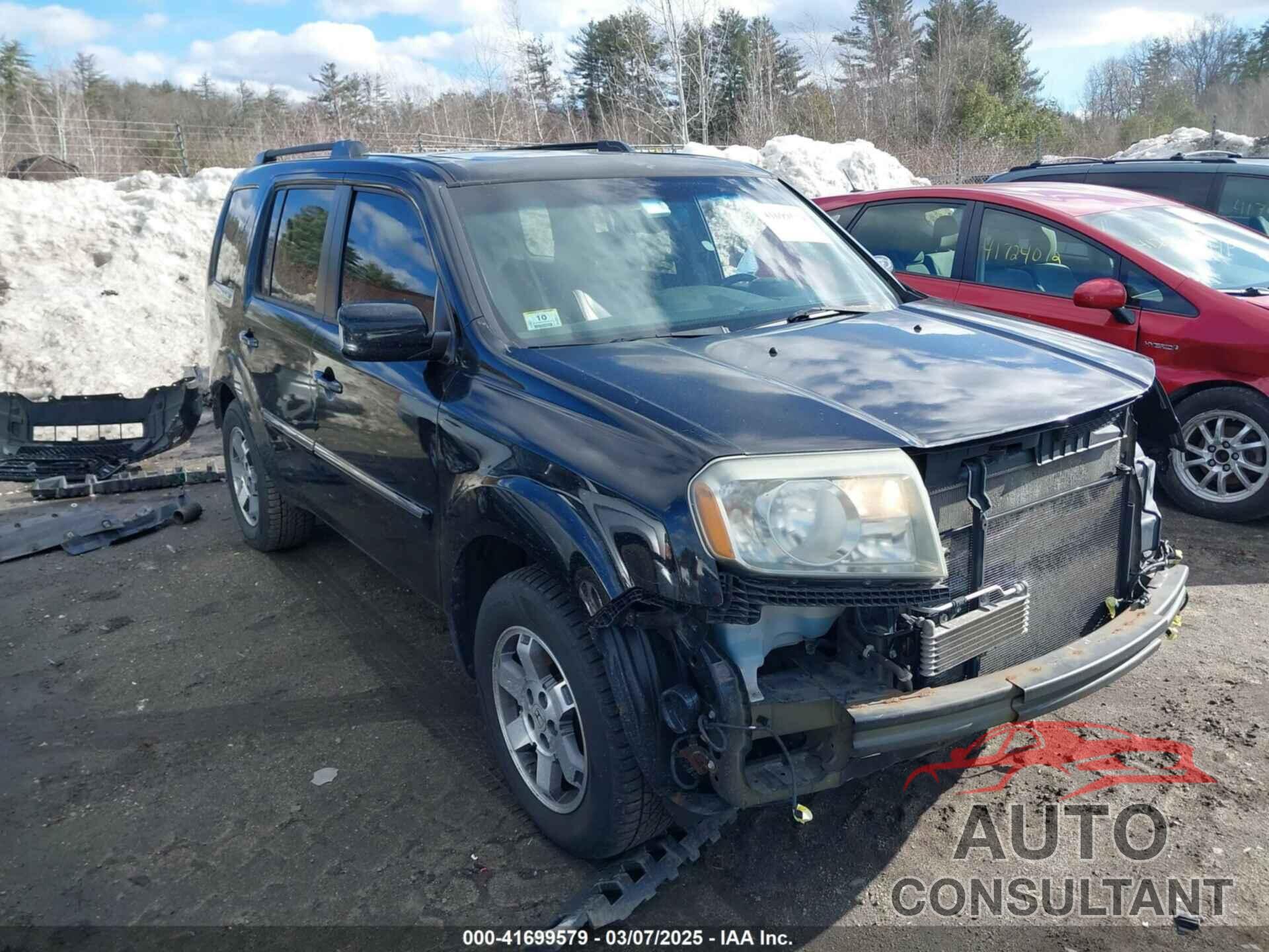 HONDA PILOT 2011 - 5FNYF4H96BB053866
