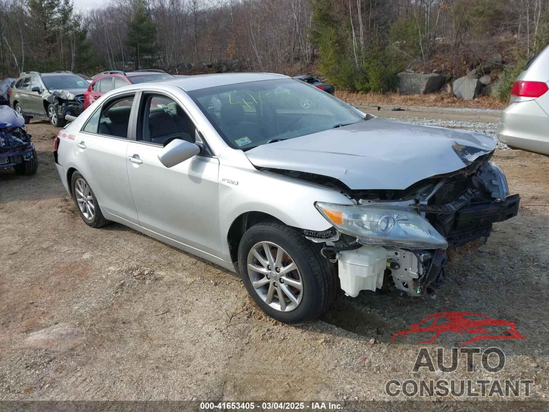TOYOTA CAMRY HYBRID 2010 - 4T1BB3EK8AU118222
