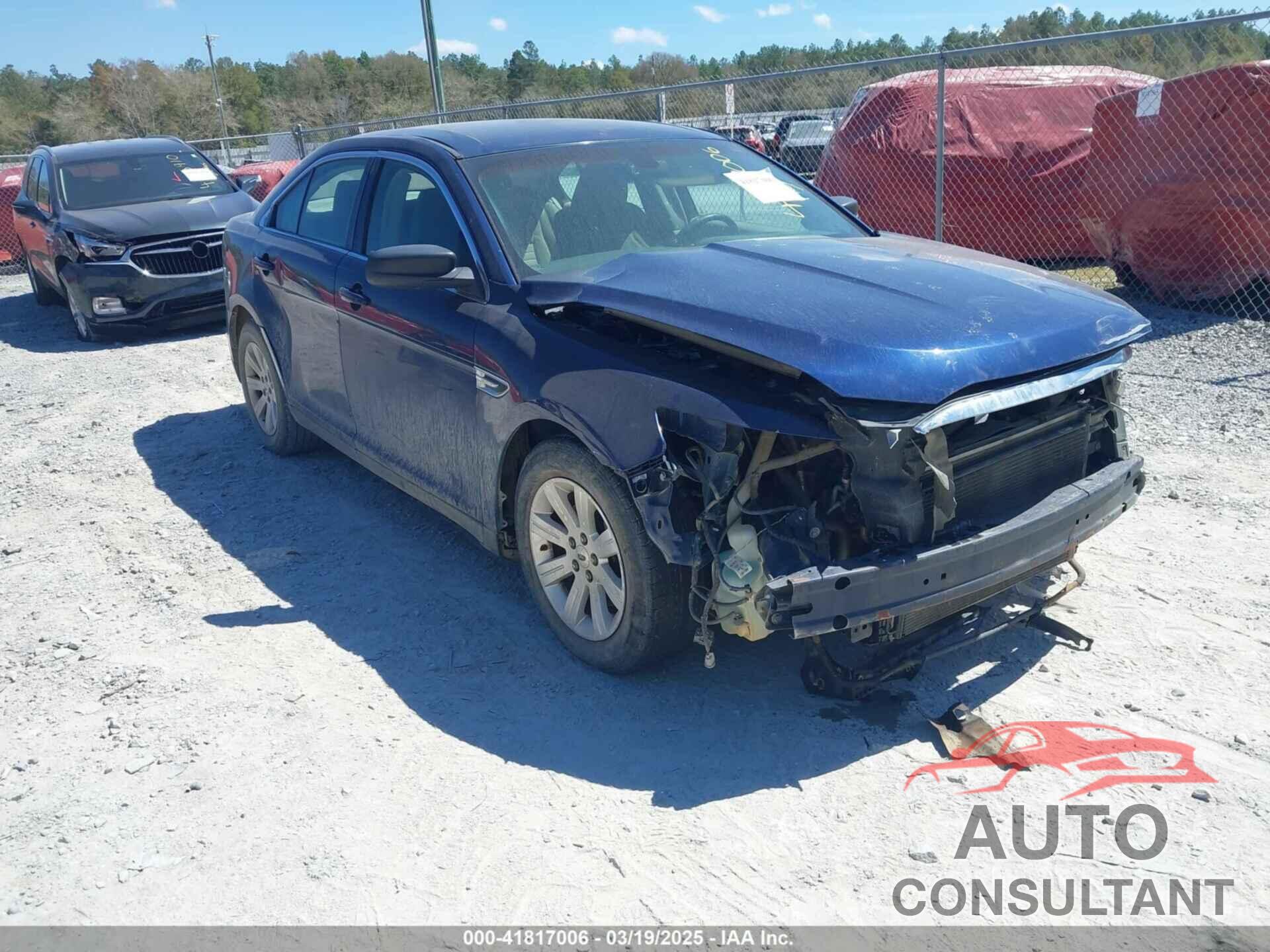 FORD TAURUS 2012 - 1FAHP2DW8CG115665