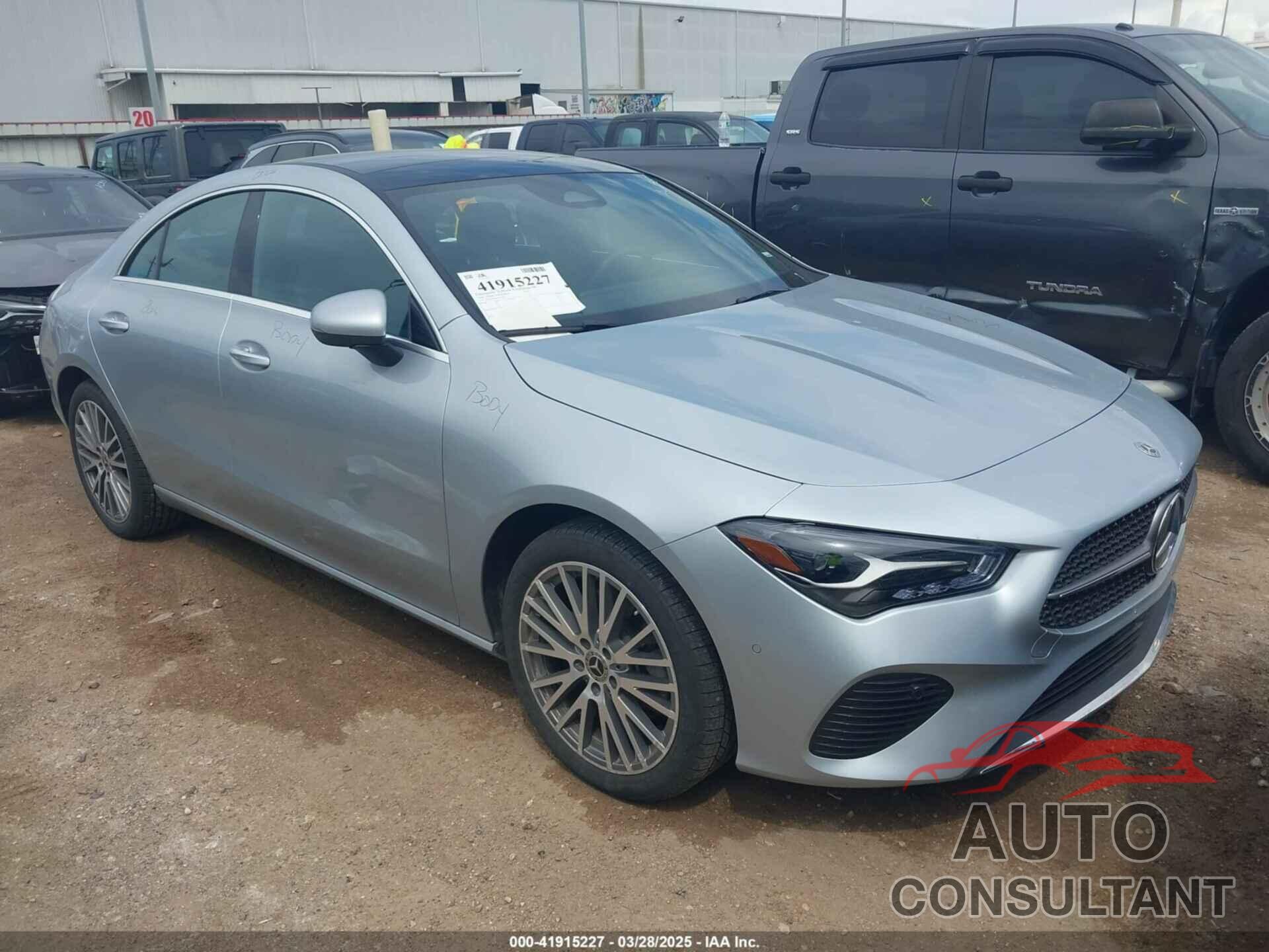 MERCEDES-BENZ CLA 250 COUPE 2025 - W1K5J4HB1SN512457