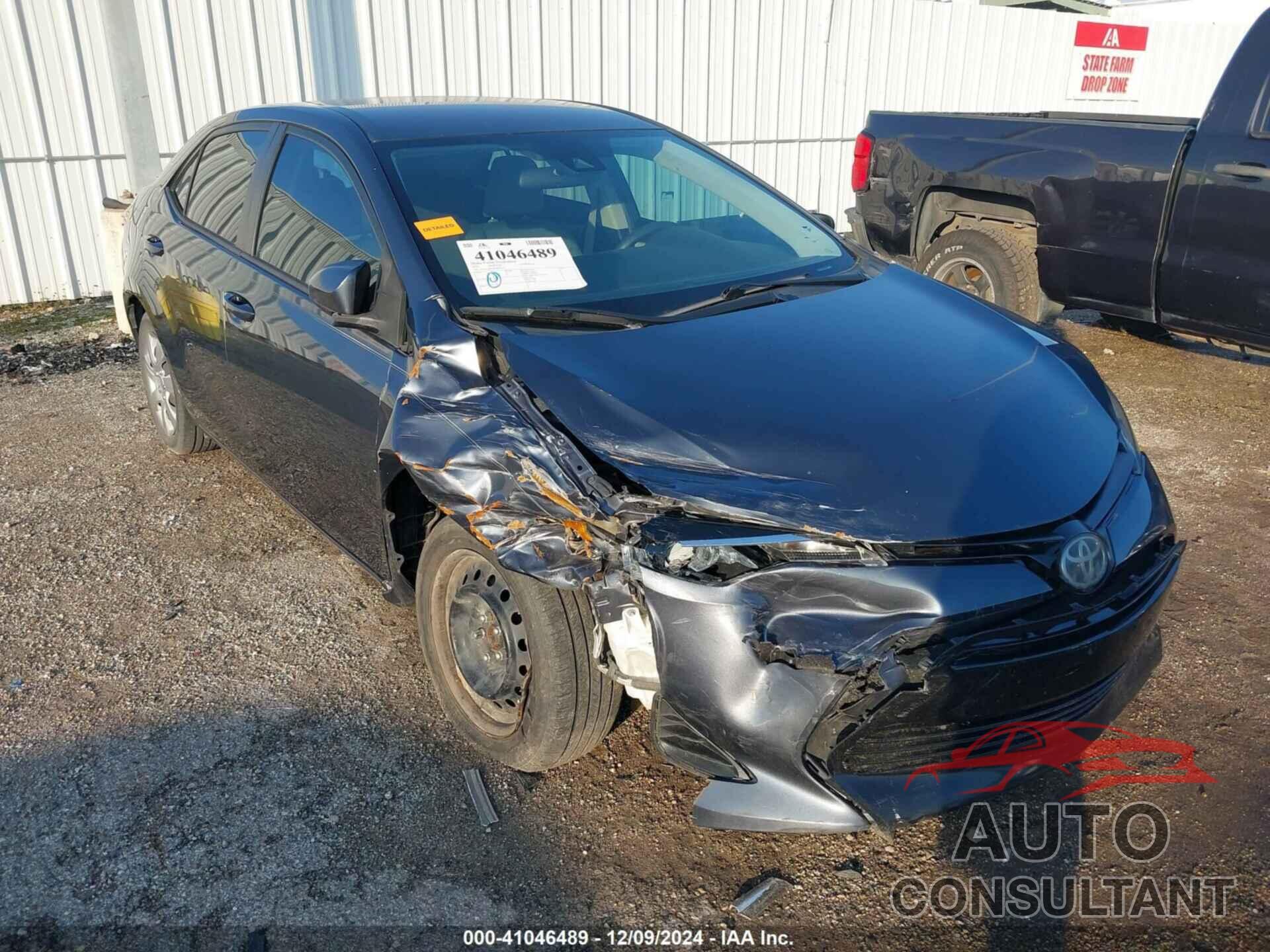 TOYOTA COROLLA 2019 - 5YFBURHE0KP881776