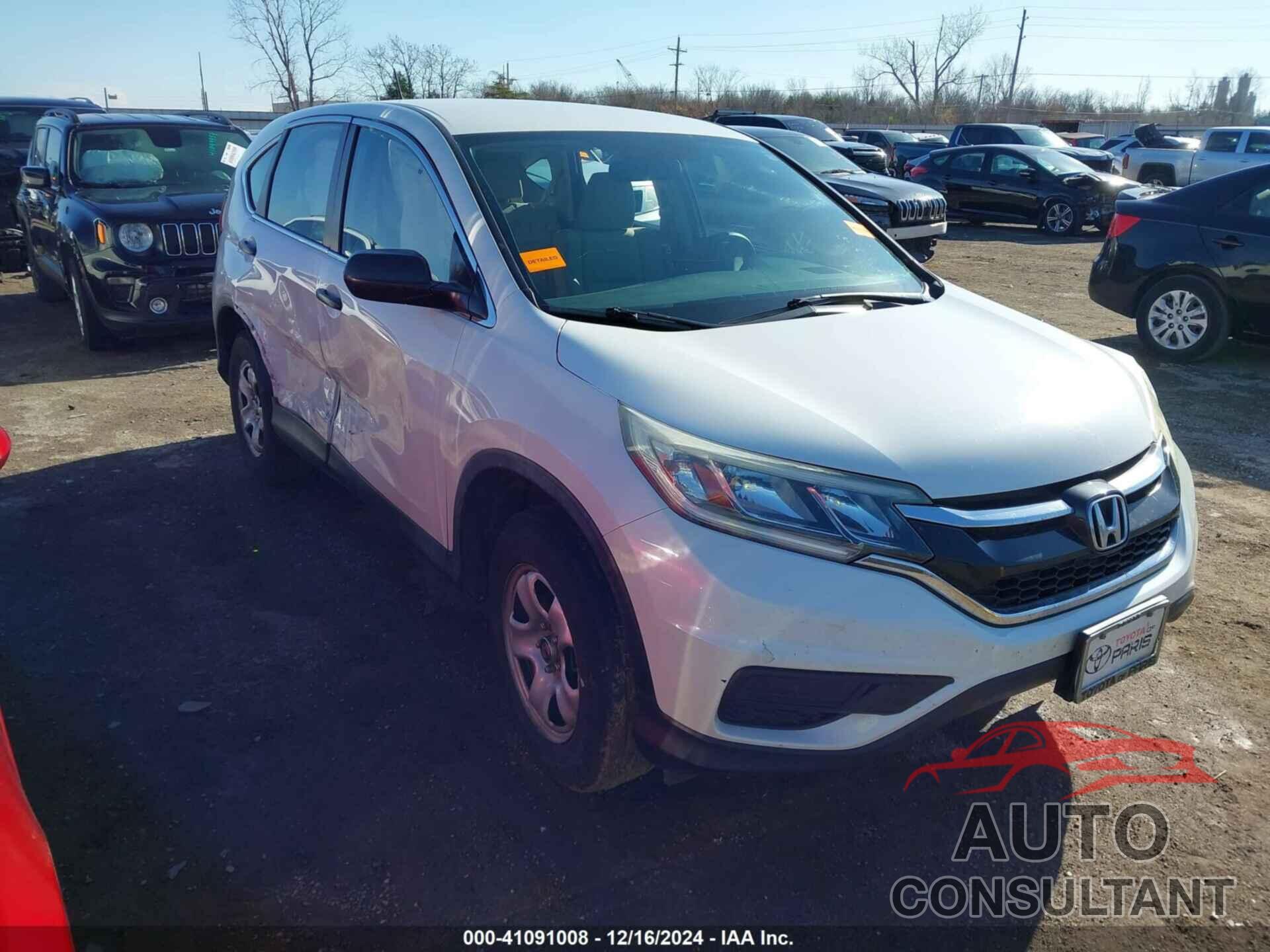 HONDA CR-V 2015 - 5J6RM3H3XFL027512