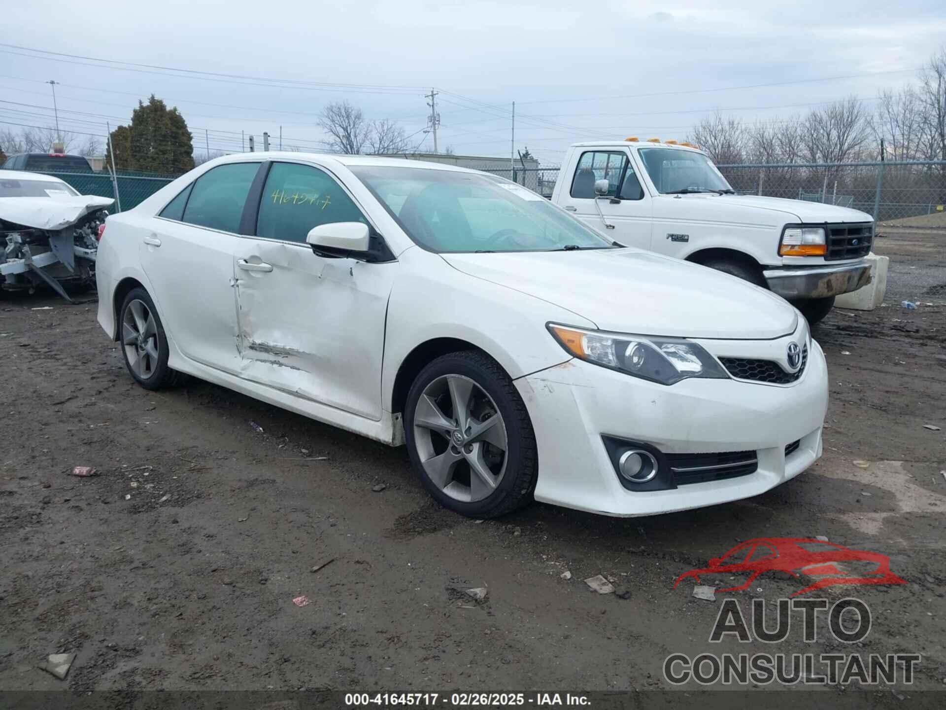 TOYOTA CAMRY 2012 - 4T1BF1FK1CU620631