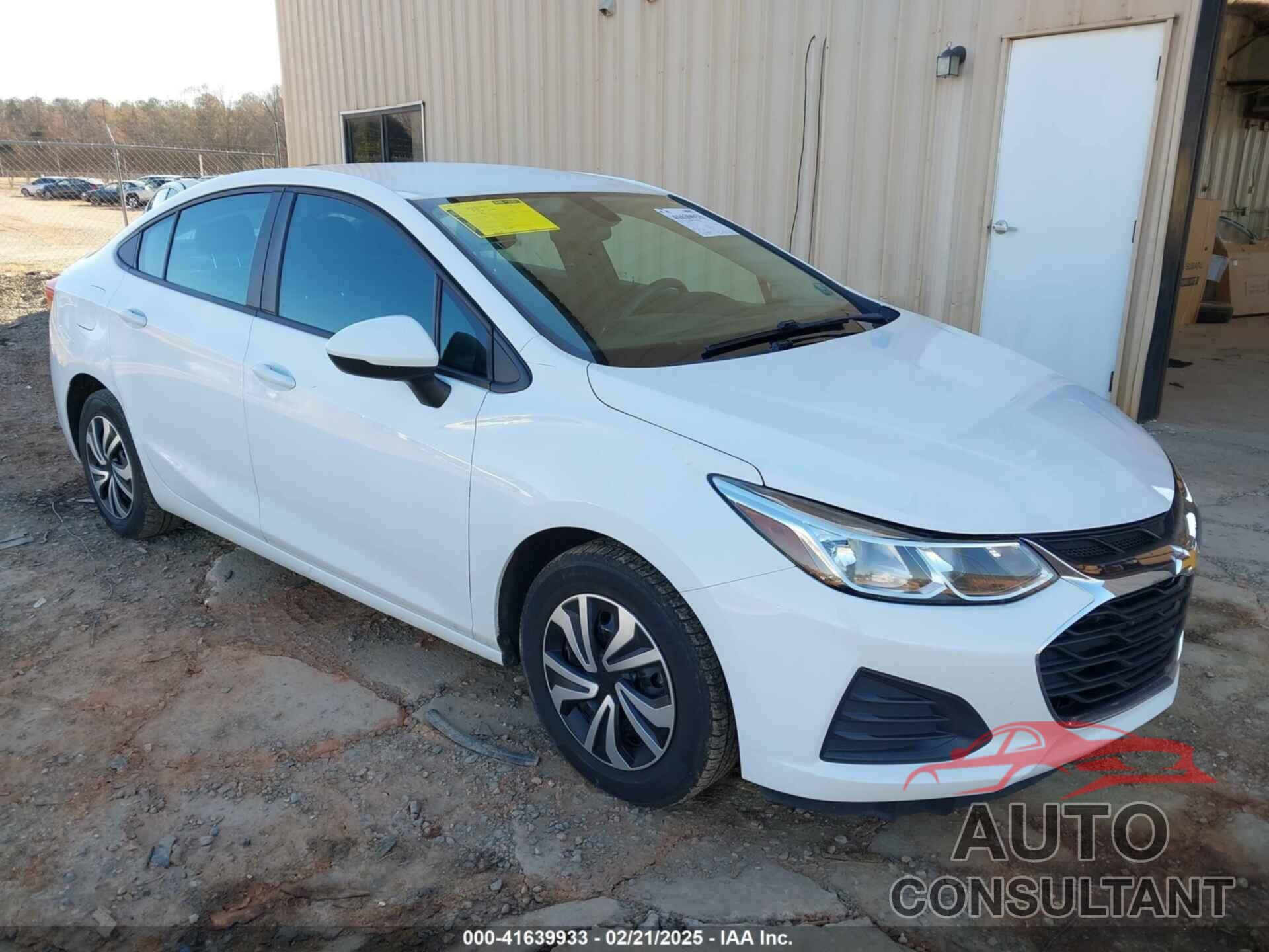 CHEVROLET CRUZE 2019 - 1G1BC5SM0K7150576