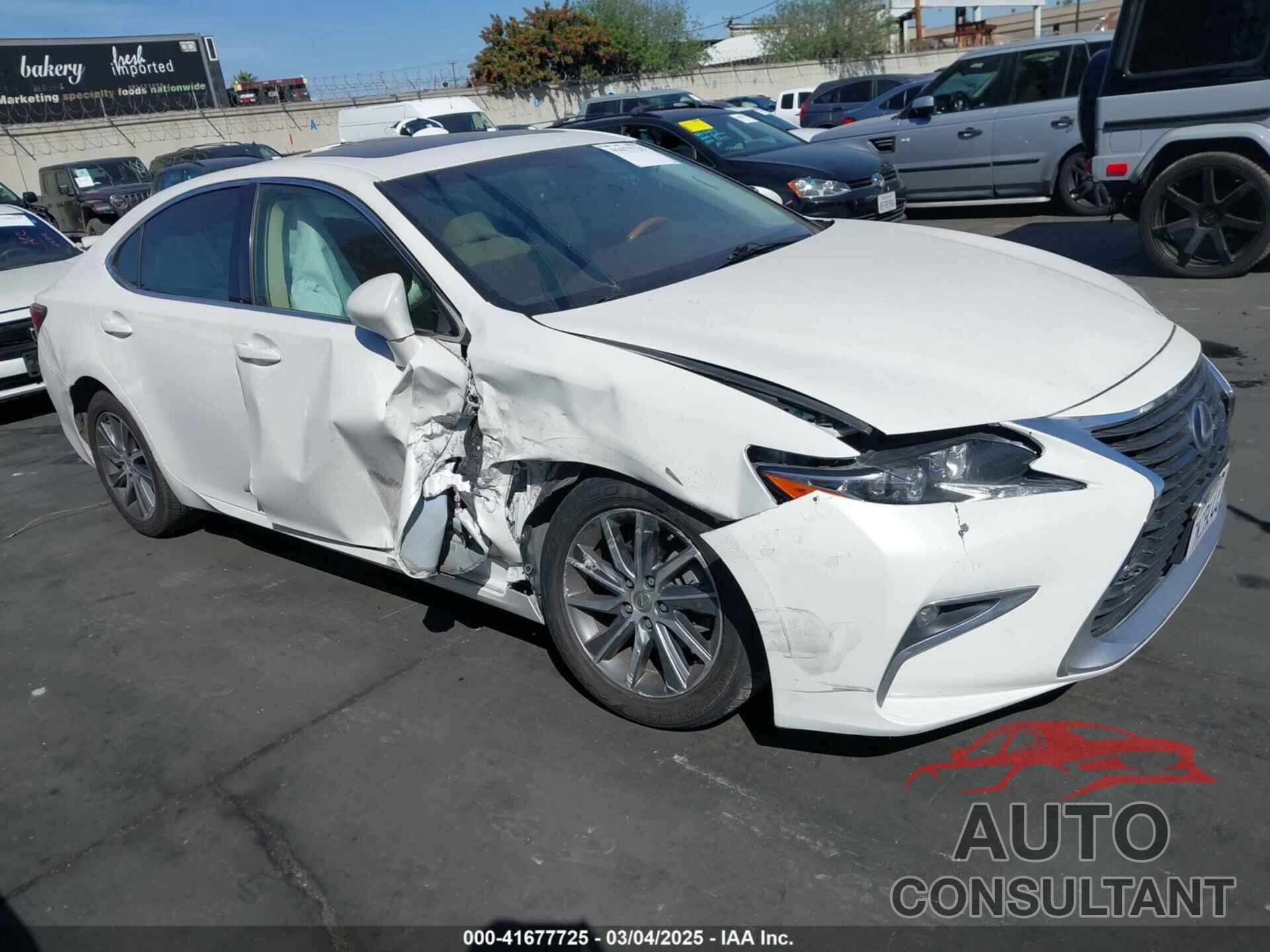 LEXUS ES 300H 2016 - JTHBW1GG0G2101603