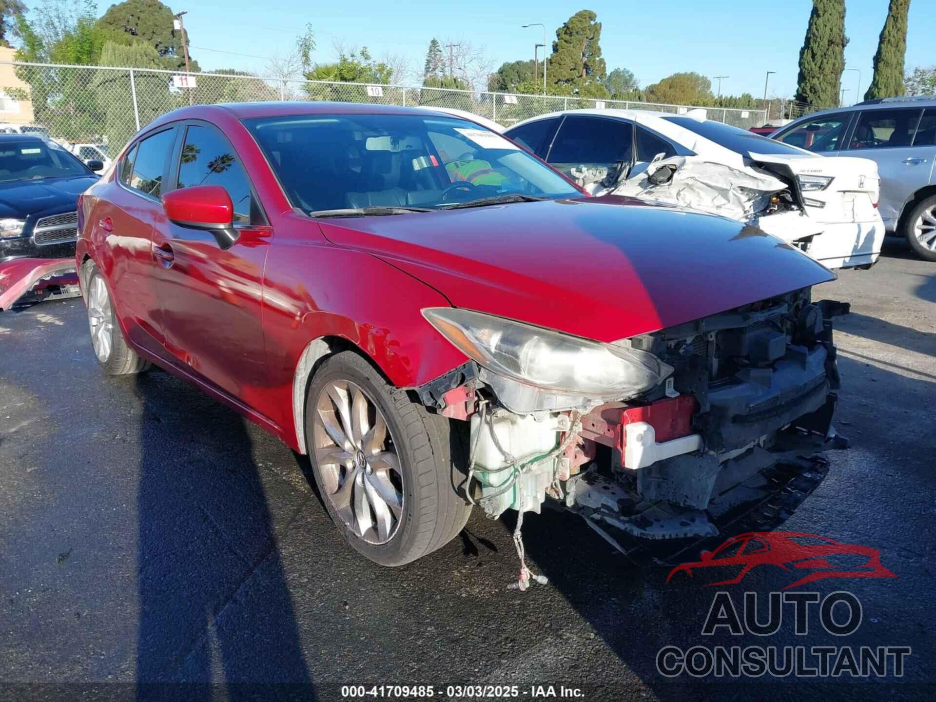 MAZDA MAZDA3 2016 - JM1BM1W39G1333208