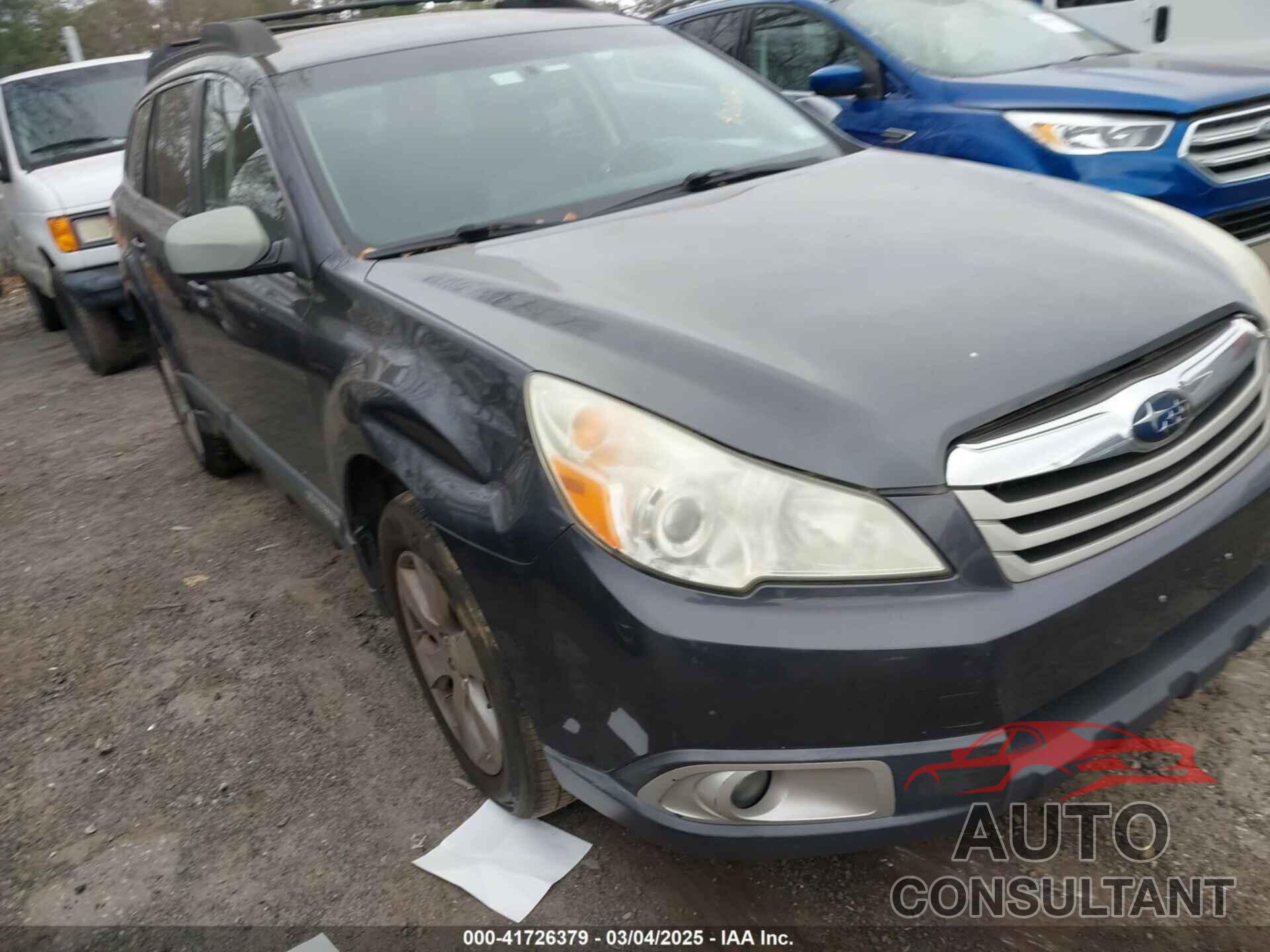 SUBARU OUTBACK 2011 - 4S4BRBCC7B3420612