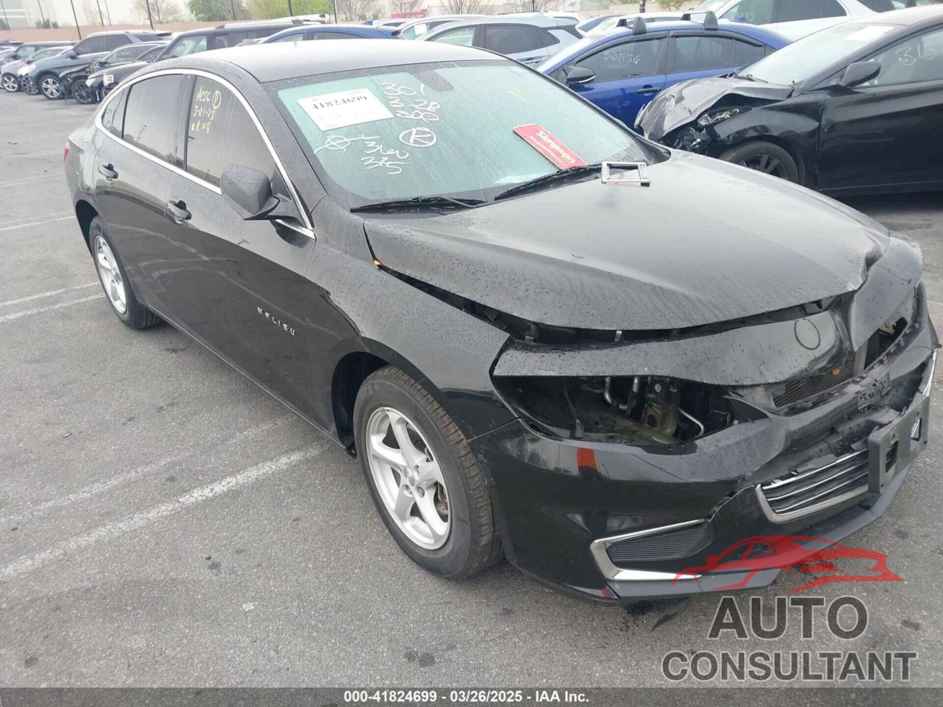CHEVROLET MALIBU 2017 - 1G1ZB5ST6HF218628