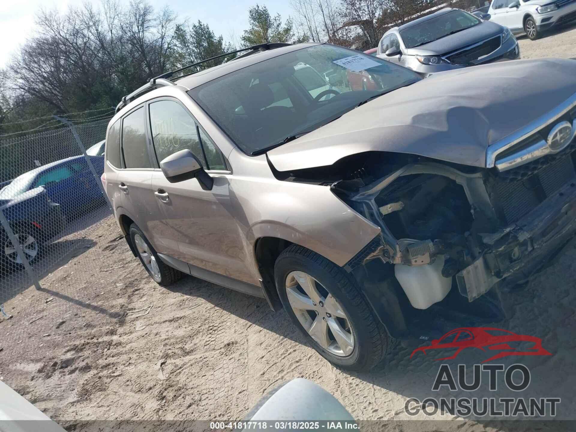 SUBARU FORESTER 2015 - JF2SJADC2FH428910
