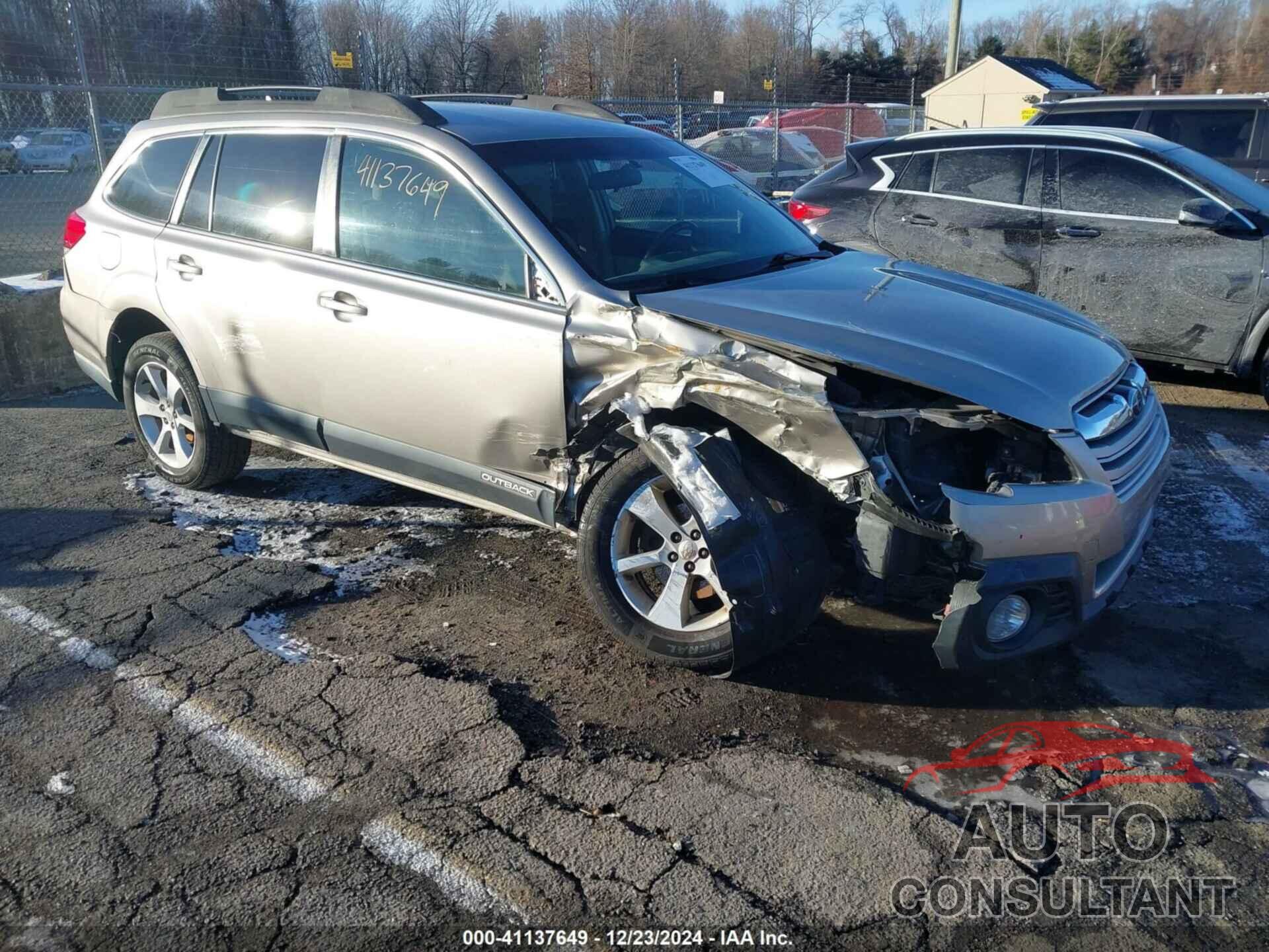 SUBARU OUTBACK 2014 - 4S4BRBCC8E3200190