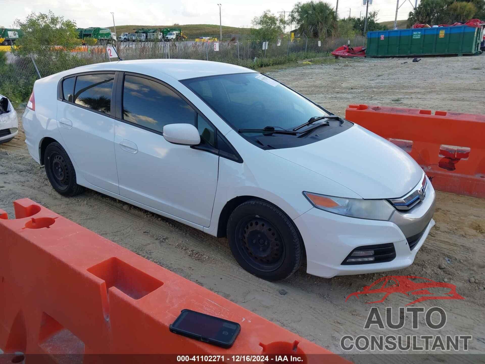 HONDA INSIGHT 2014 - JHMZE2H58ES000102