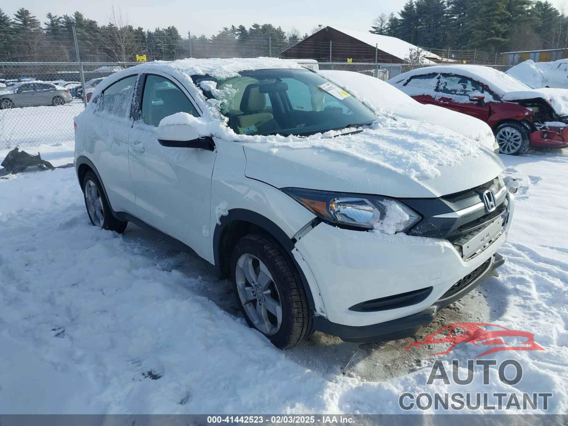 HONDA HR-V 2018 - 3CZRU6H3XJM731041