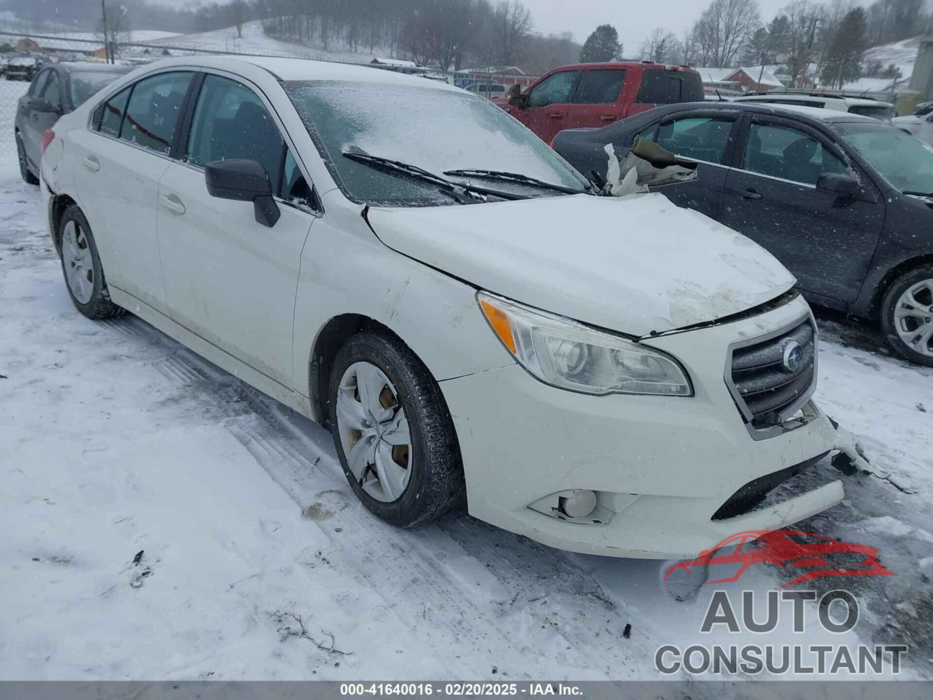 SUBARU LEGACY 2016 - 4S3BNAA61G3008281
