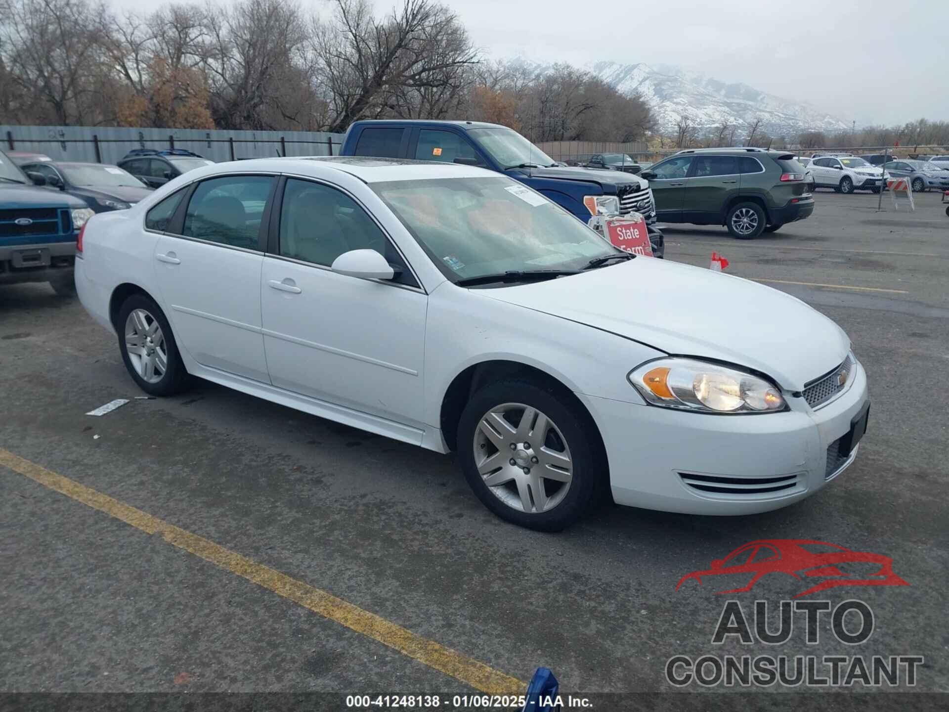 CHEVROLET IMPALA 2013 - 2G1WG5E31D1100410