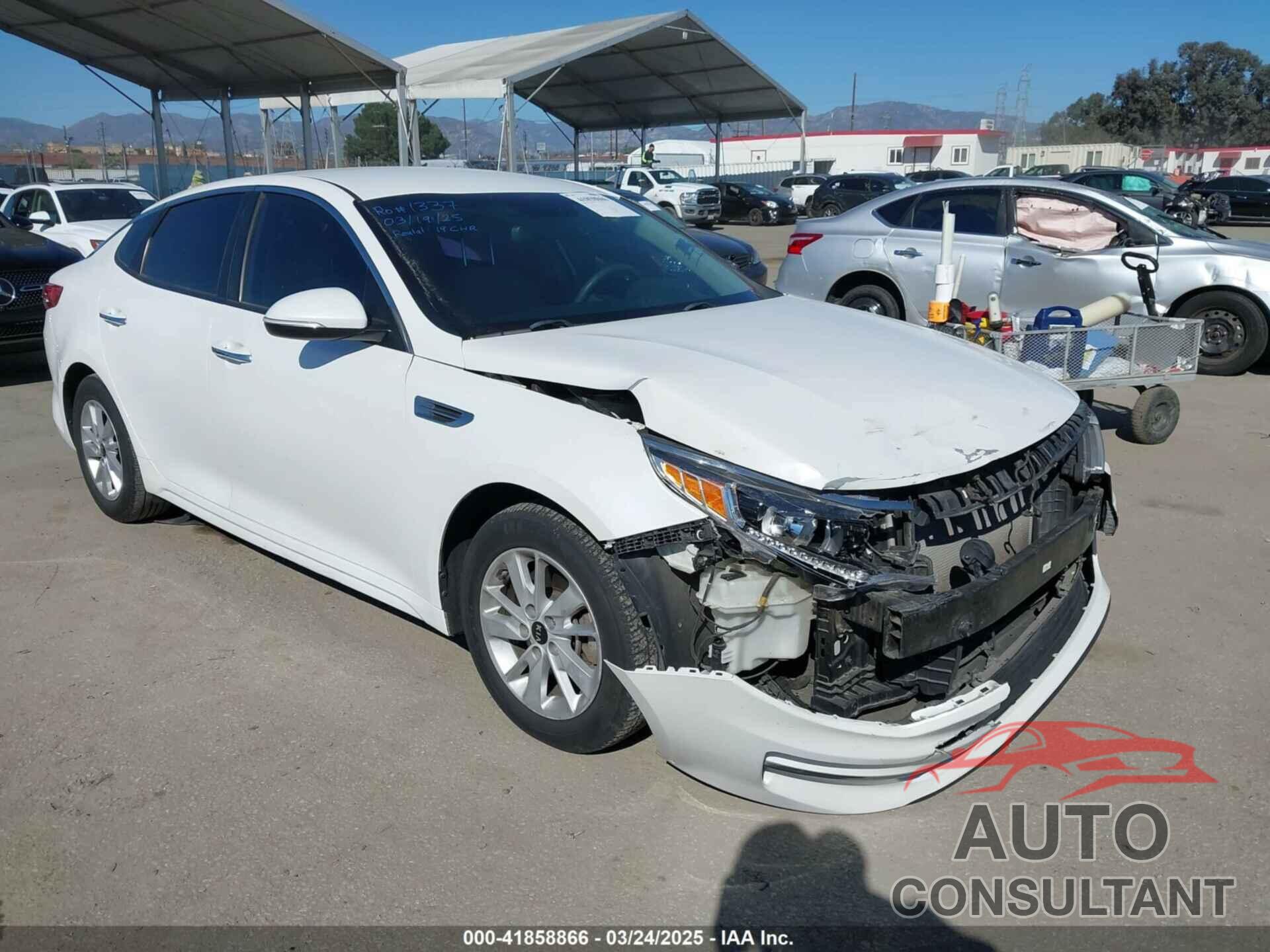 KIA OPTIMA 2016 - KNAGT4L3XG5095776