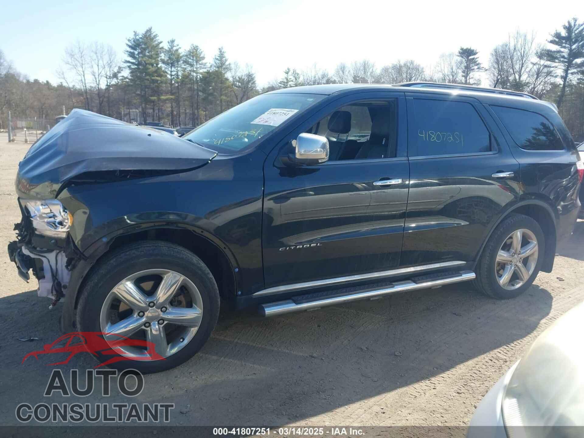 DODGE DURANGO 2013 - 1C4SDJET3DC673455