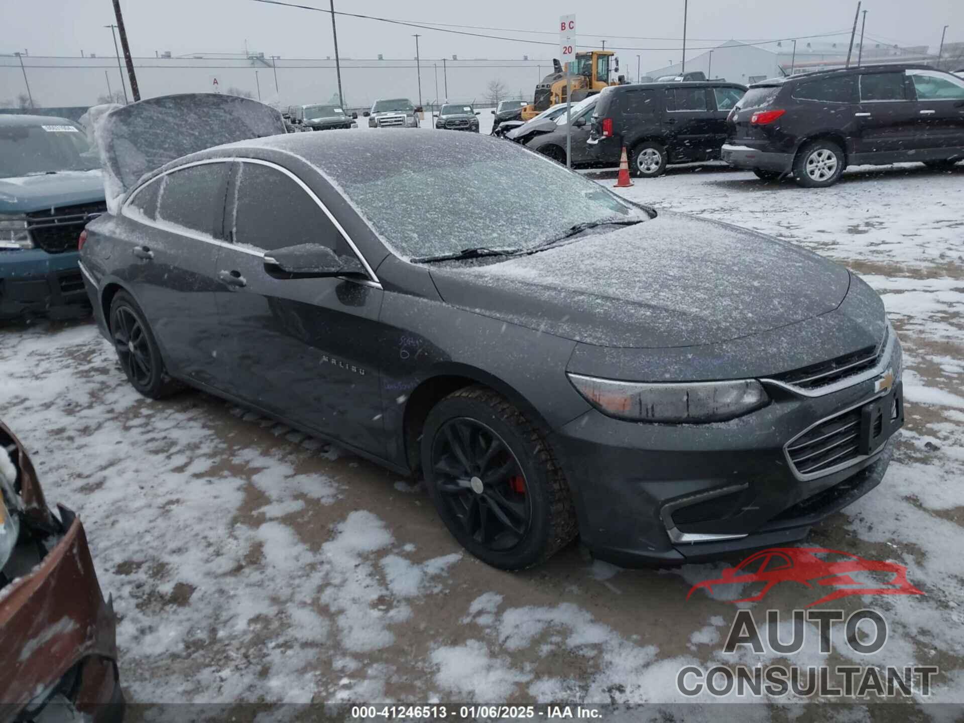 CHEVROLET MALIBU 2017 - 1G1ZE5ST8HF242792