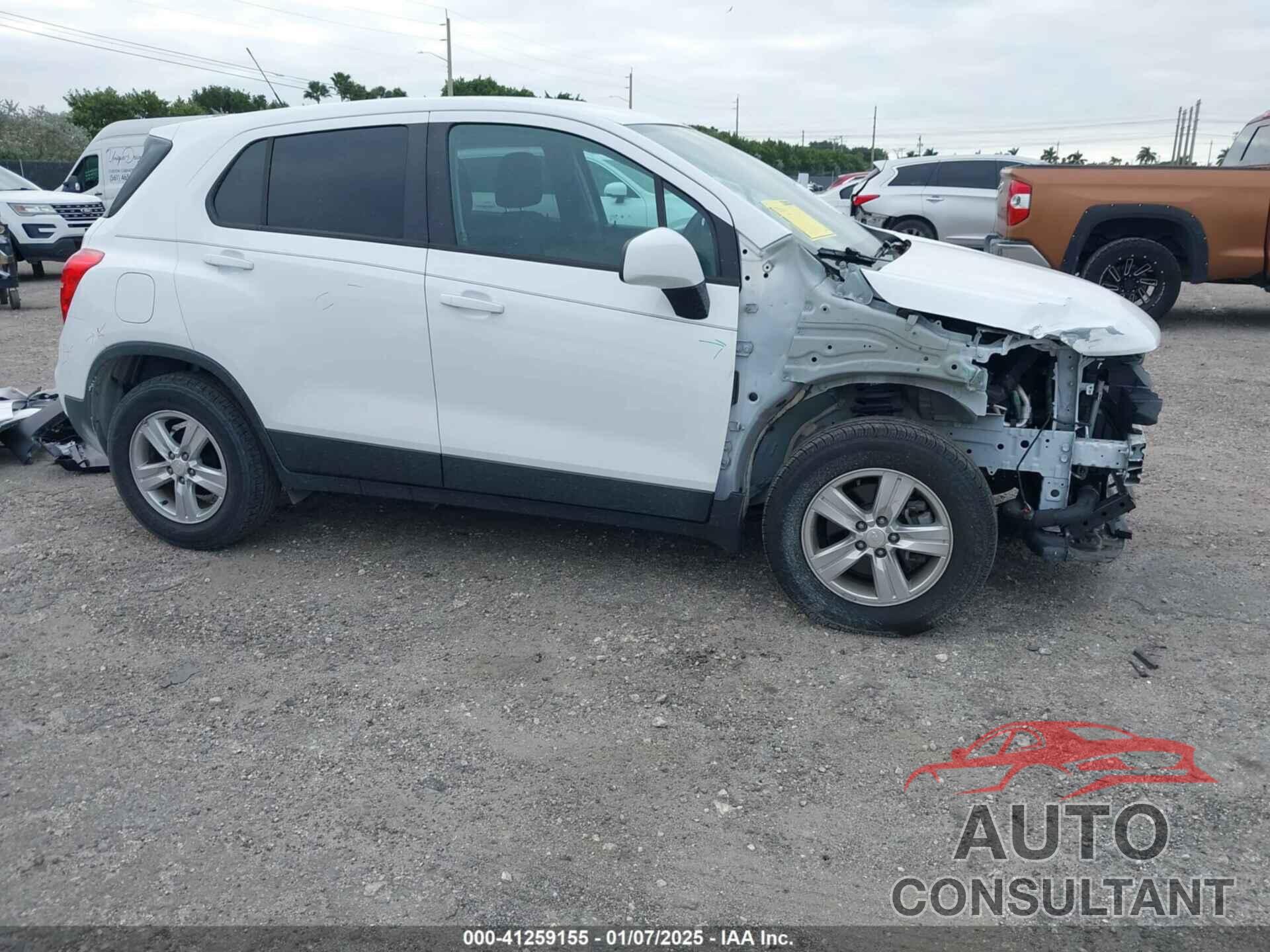 CHEVROLET TRAX 2020 - 3GNCJKSB1LL294172