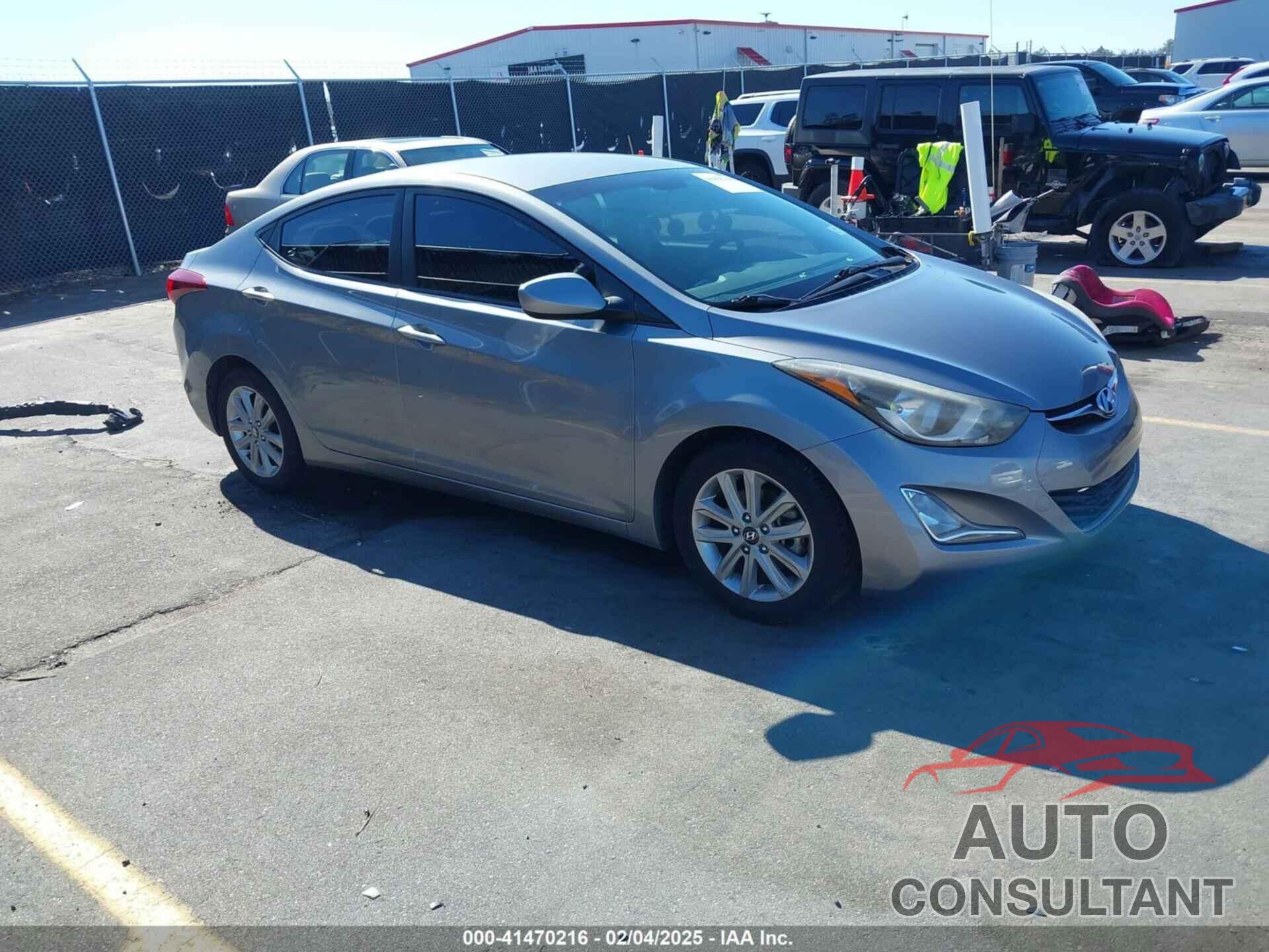 HYUNDAI ELANTRA 2014 - KMHDH4AE4EU202802