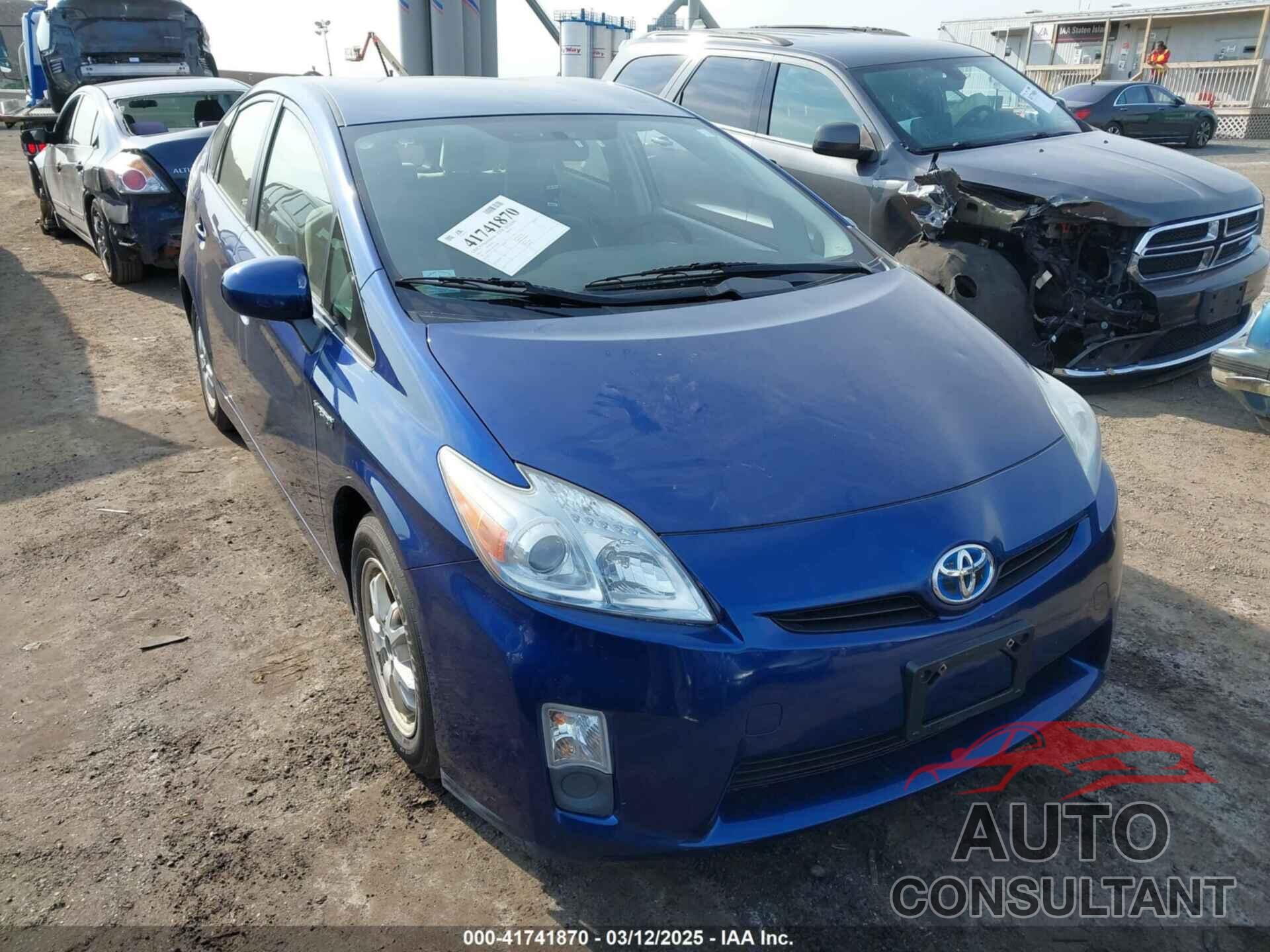 TOYOTA PRIUS 2011 - JTDKN3DU1B1449984